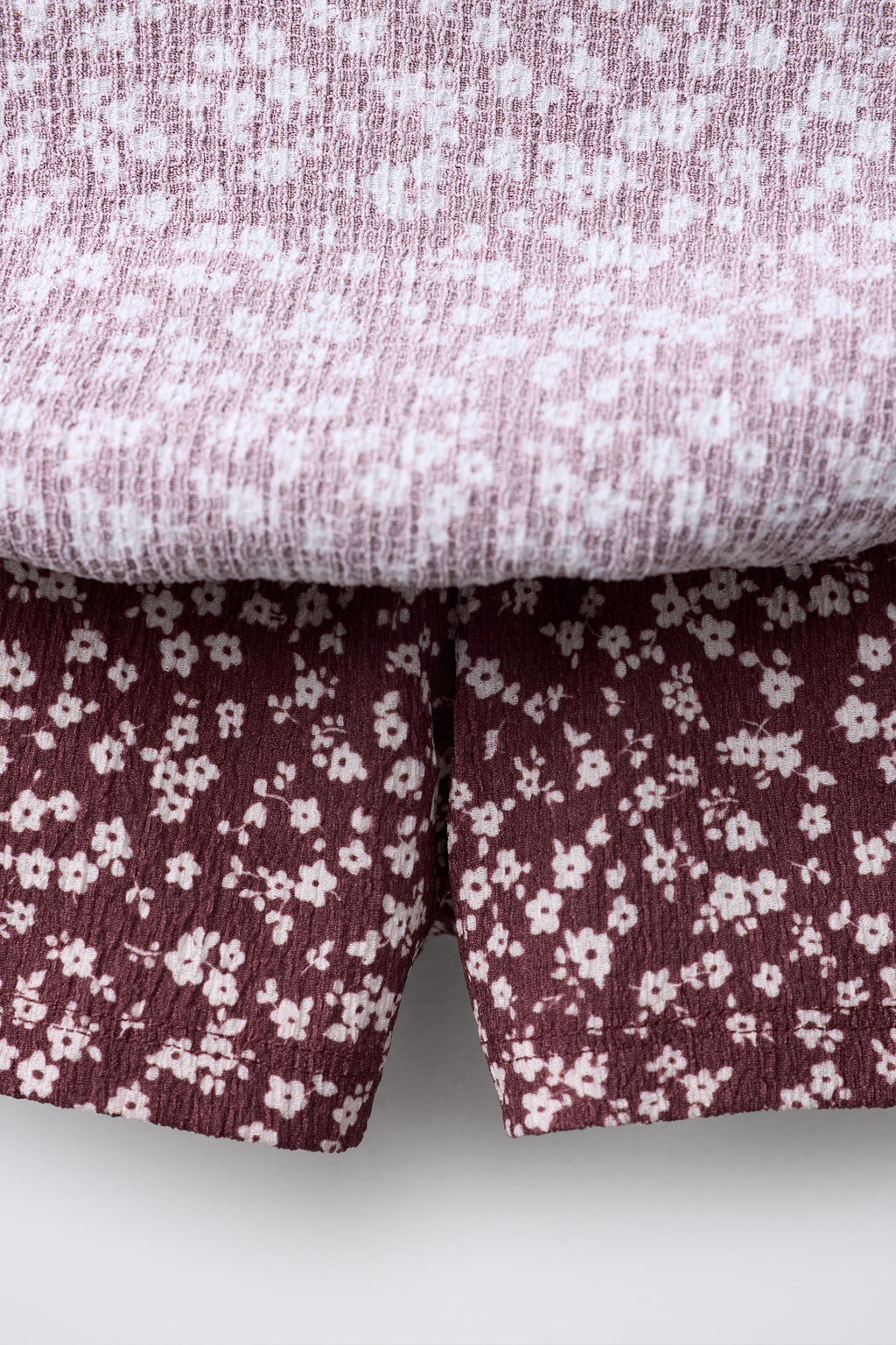 COTTON GAUZE FLORAL BERMUDA SKORT - Zara фото 4