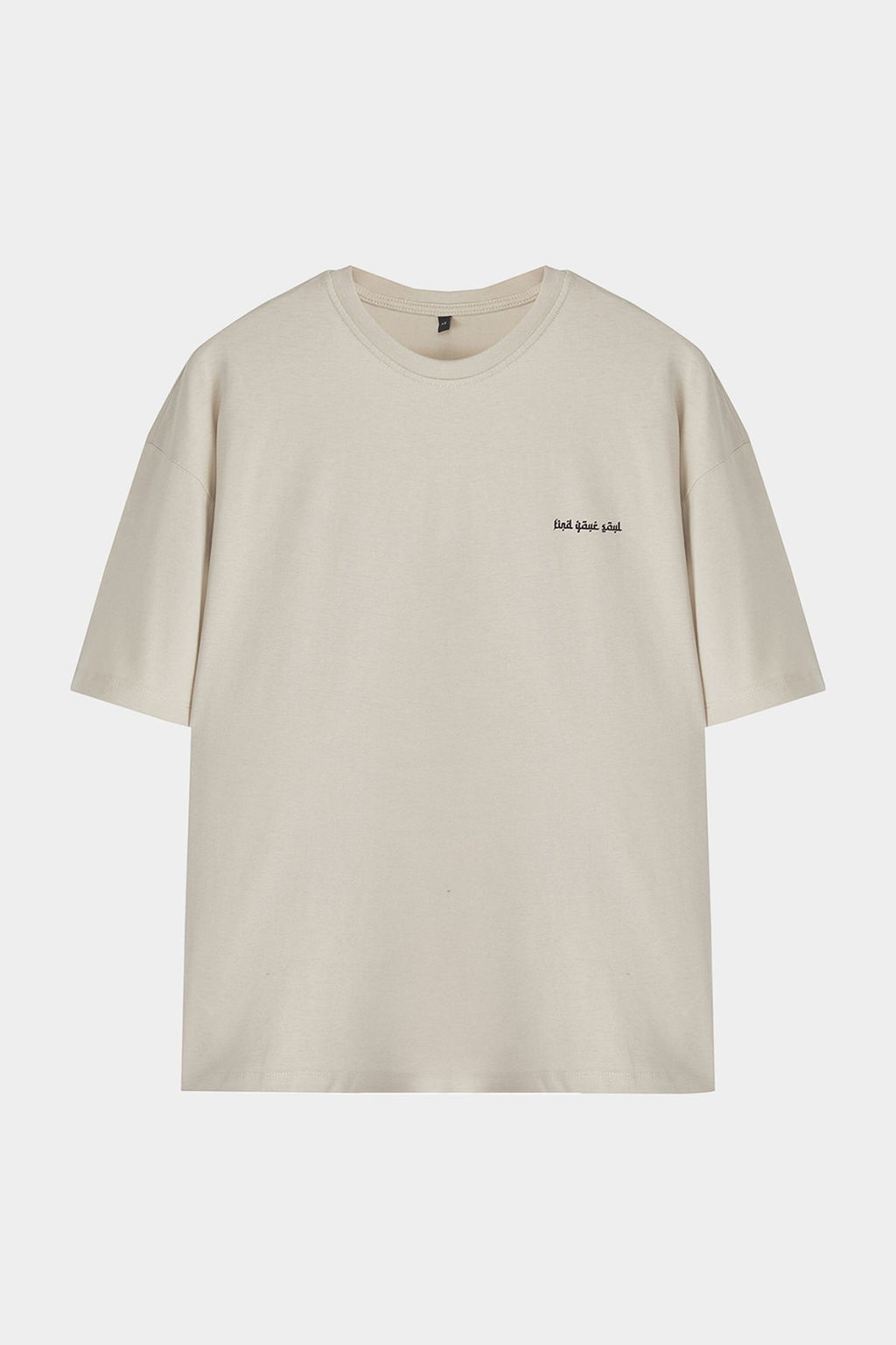 TRENDYOL MAN Siyah Oversize/Genis Kesim %100 Pamuklu Bask?l? T-Shirt TMNSS25TS00119 - Trendyolmilla фото 4