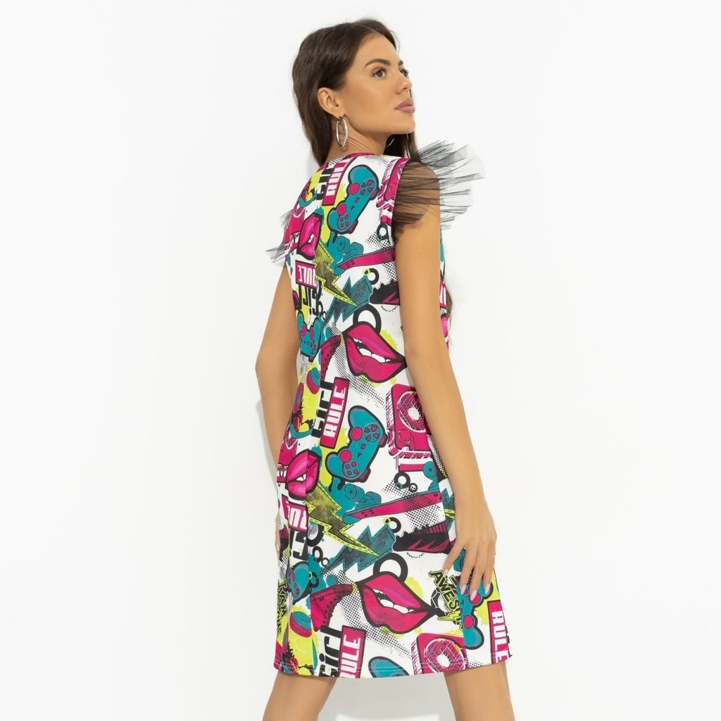 Платье дизайнерское, Обезоруживающий образ (bright) - Charutti фото 5