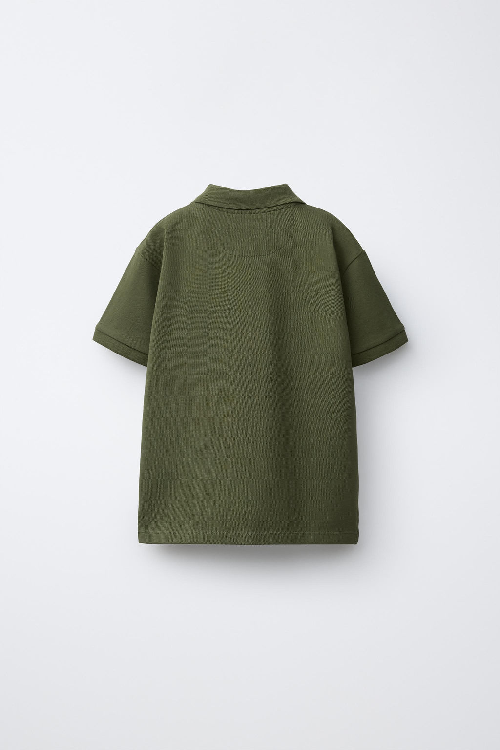 POLO B?SICO PIQU? / Khaki - Zara фото 9