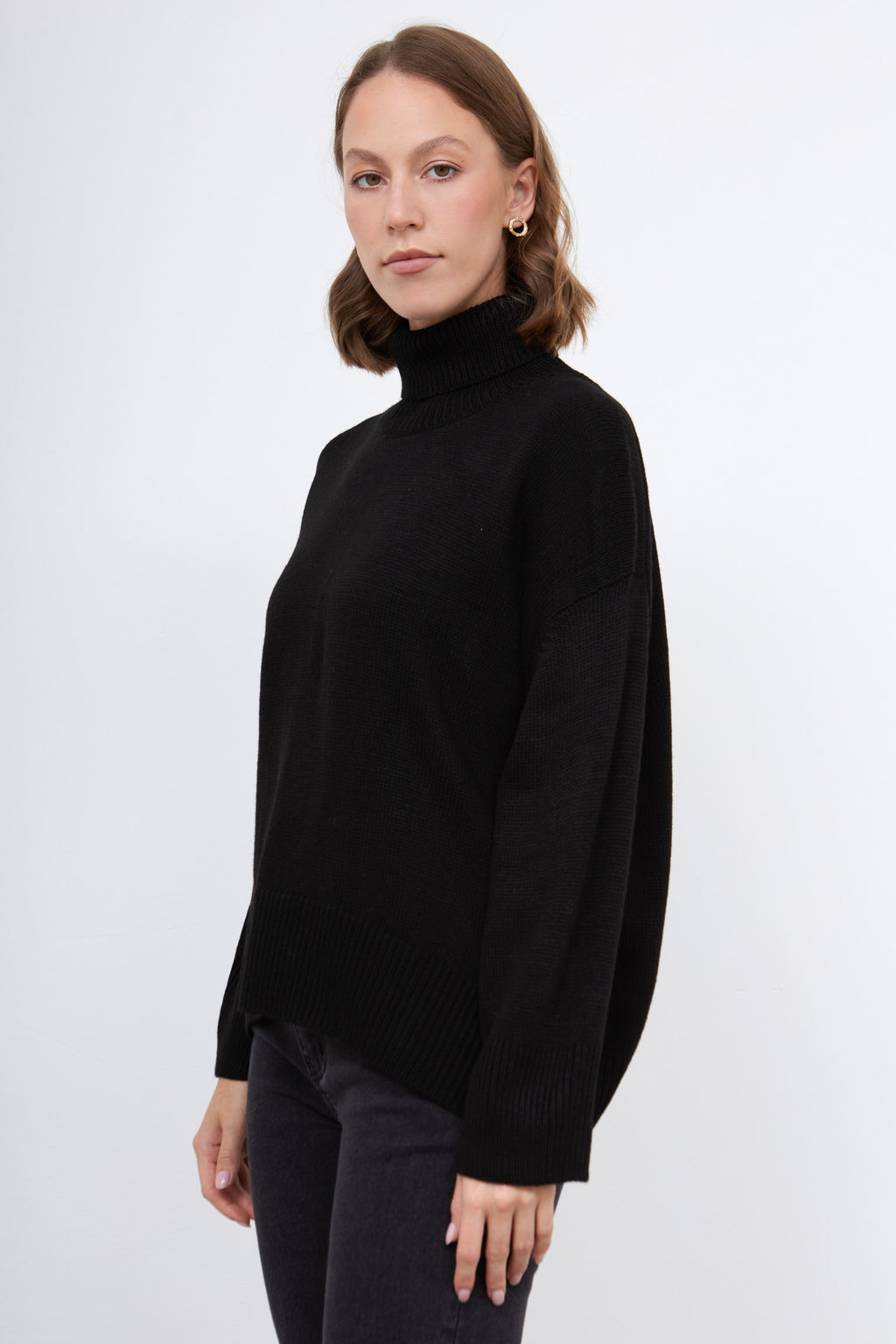 Свитер oversize с шерстью GRIOL  фото 2