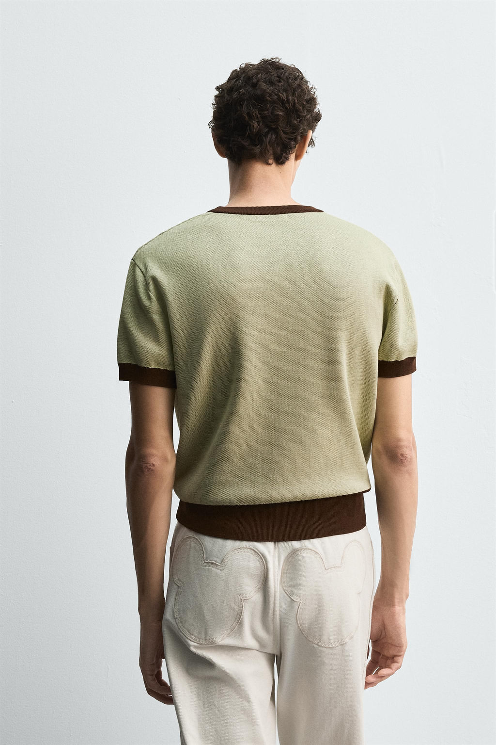 MICKEY MOUSE KNIT T-SHIRT HARRY LAMBERT FOR ZARA X DISNEY  фото 3