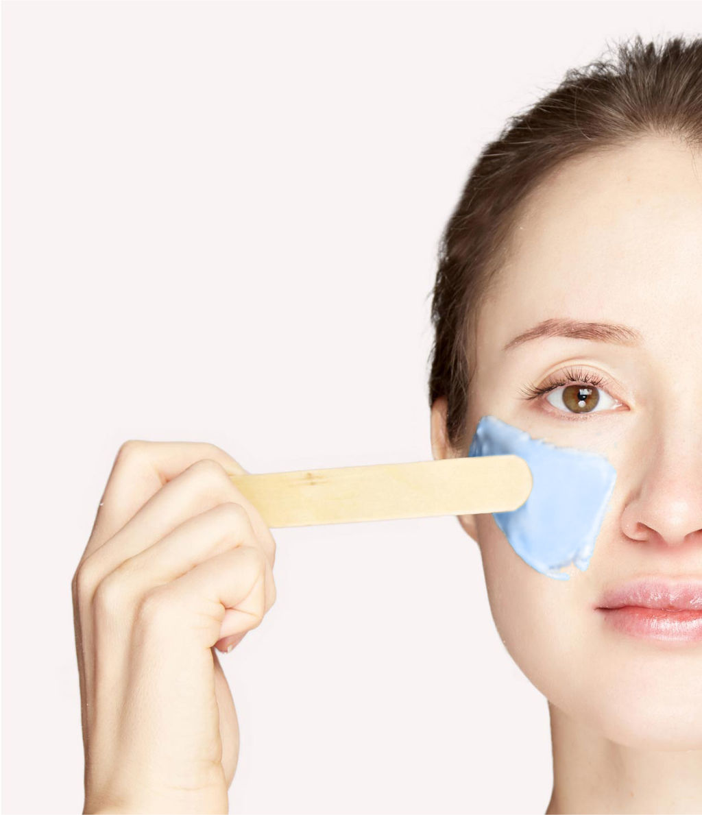 Увлажняющая альгинатная маска с голубой спирулиной и гиалуроновой кислотой