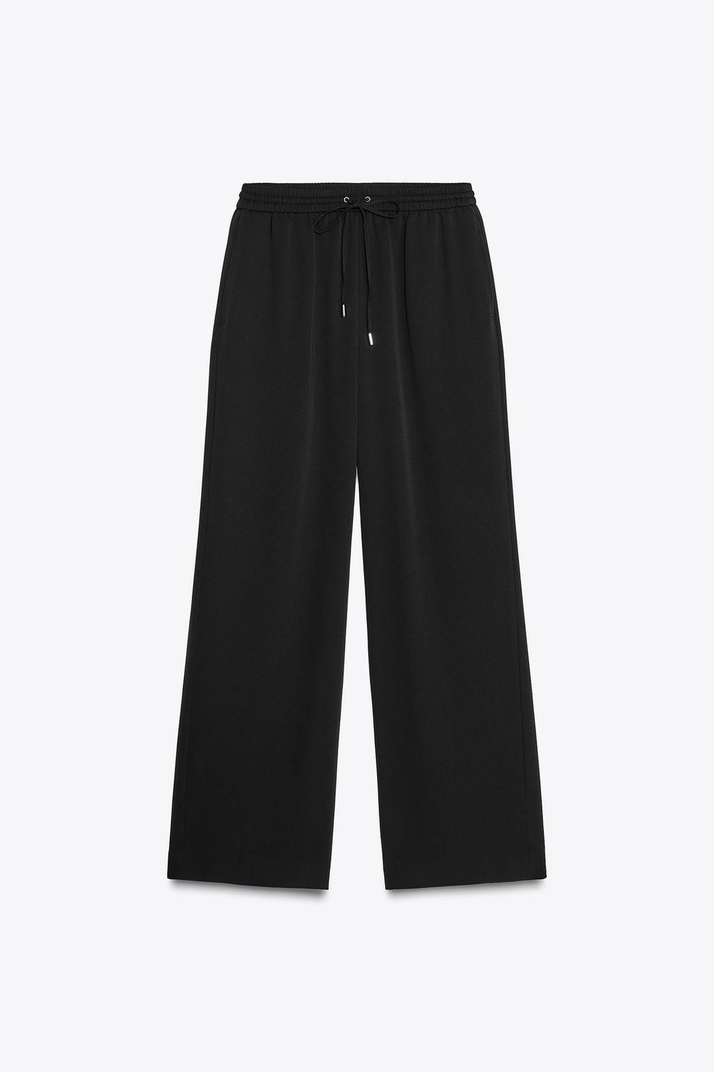 FLOWING PYJAMA-STYLE TROUSERS - Zara фото 7