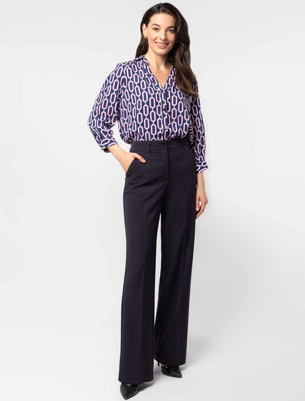 VILATTE / Блузка из премиальной вискозы  фото 3