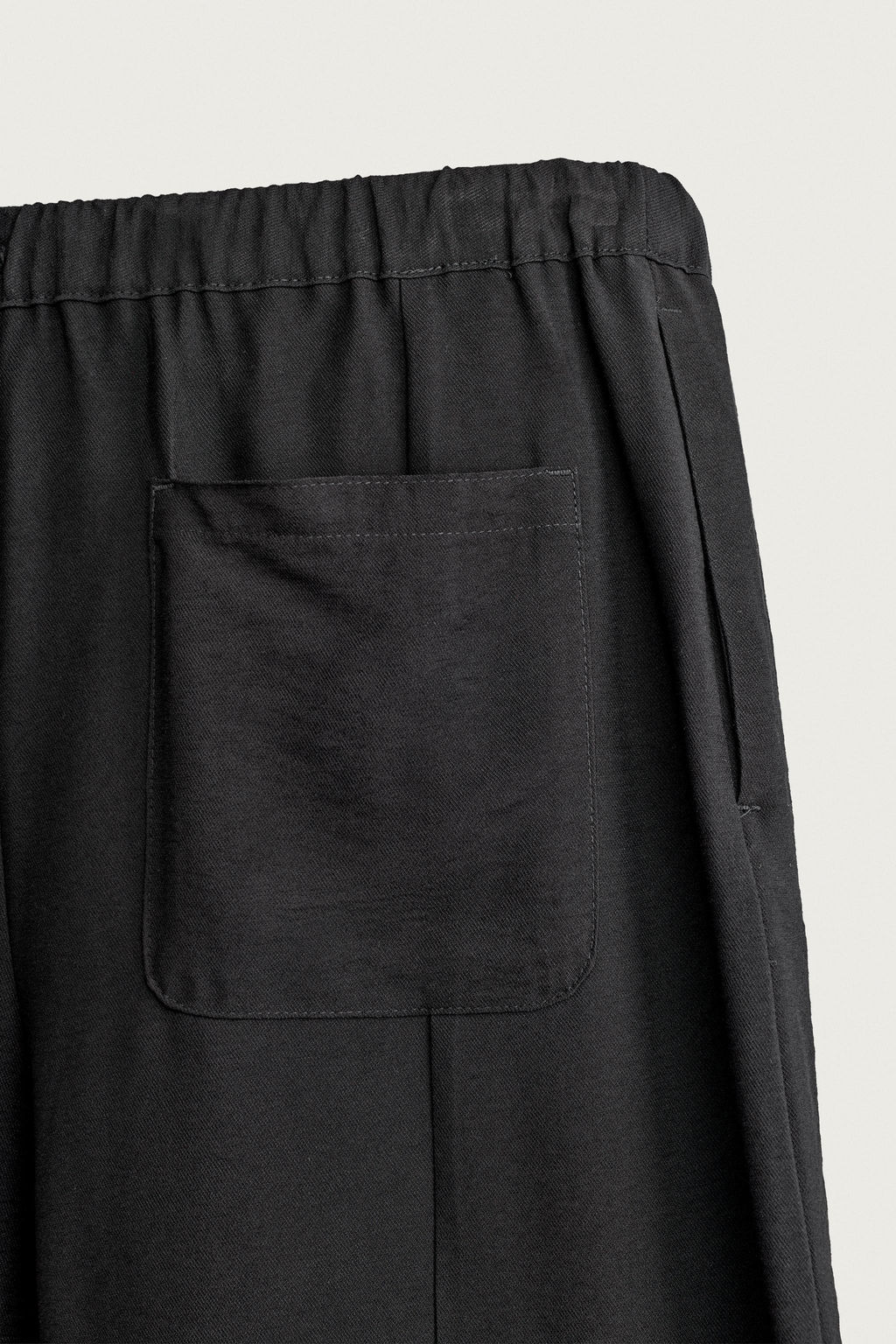PANTAL?N FLUIDO BALLOON FIT / Negro - Zara фото 9