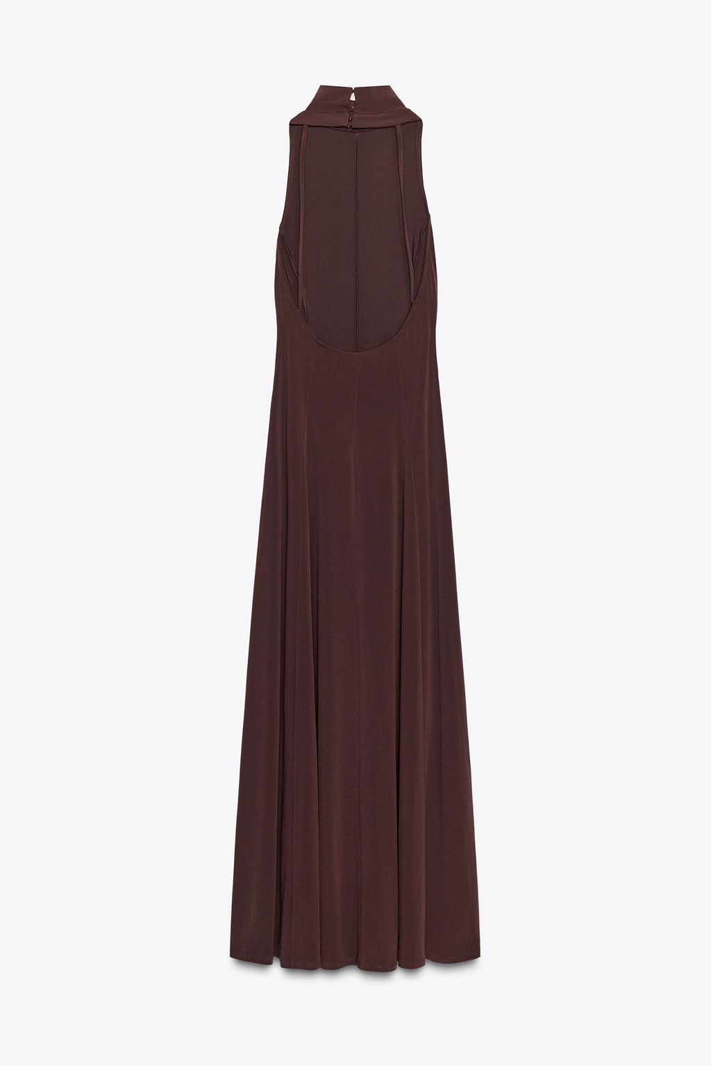 LONG OPEN BACK DRESS - Zara фото 5