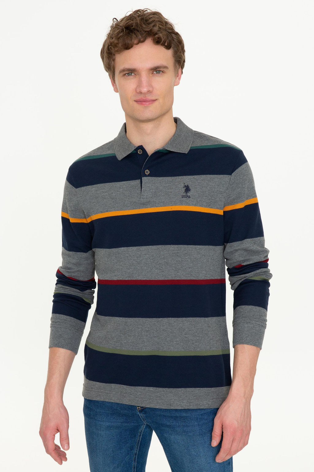 Erkek Antrasit Melanj Sweatshirt