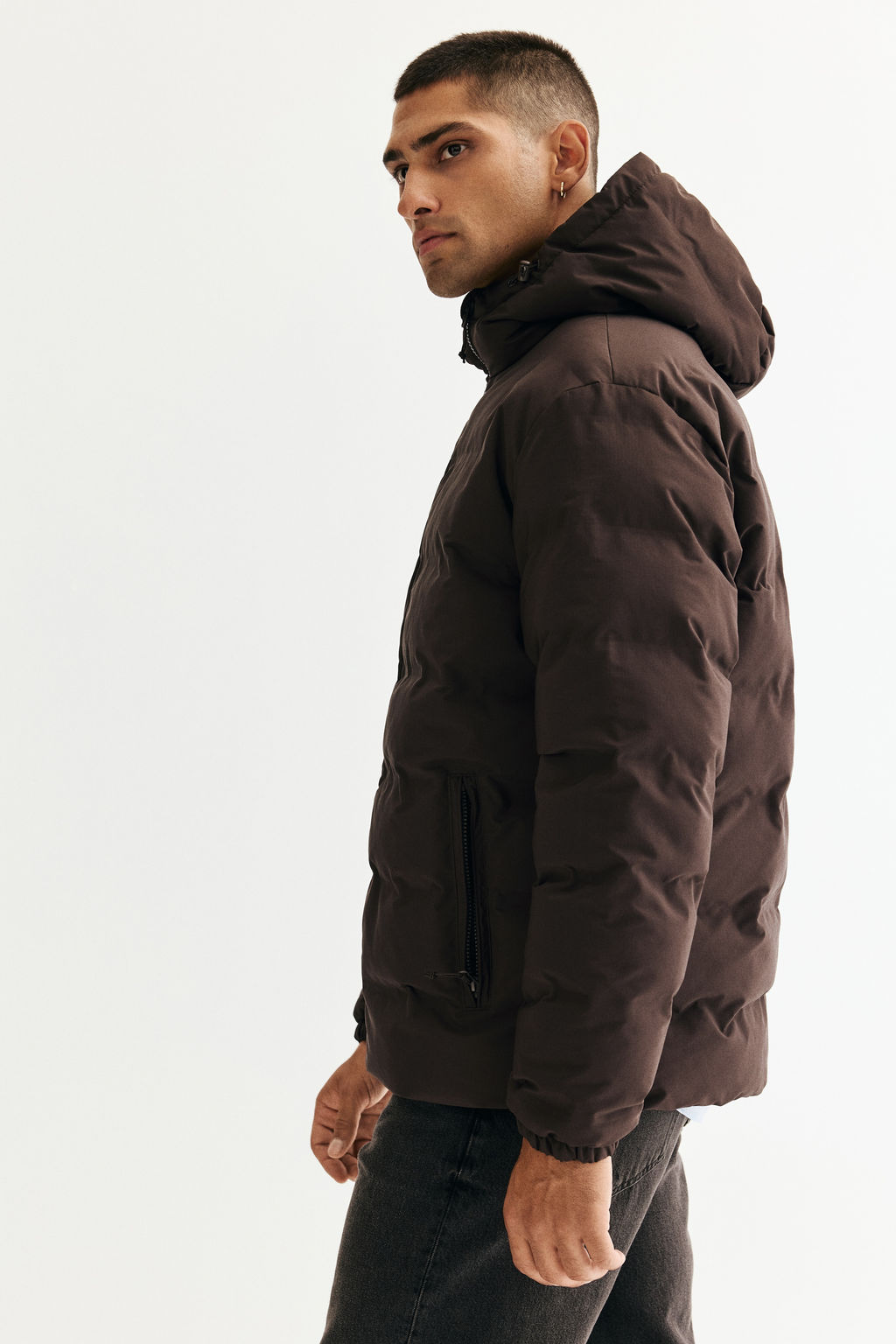 Chaqueta acolchada repelente al agua Regular Fit - H&m фото 6
