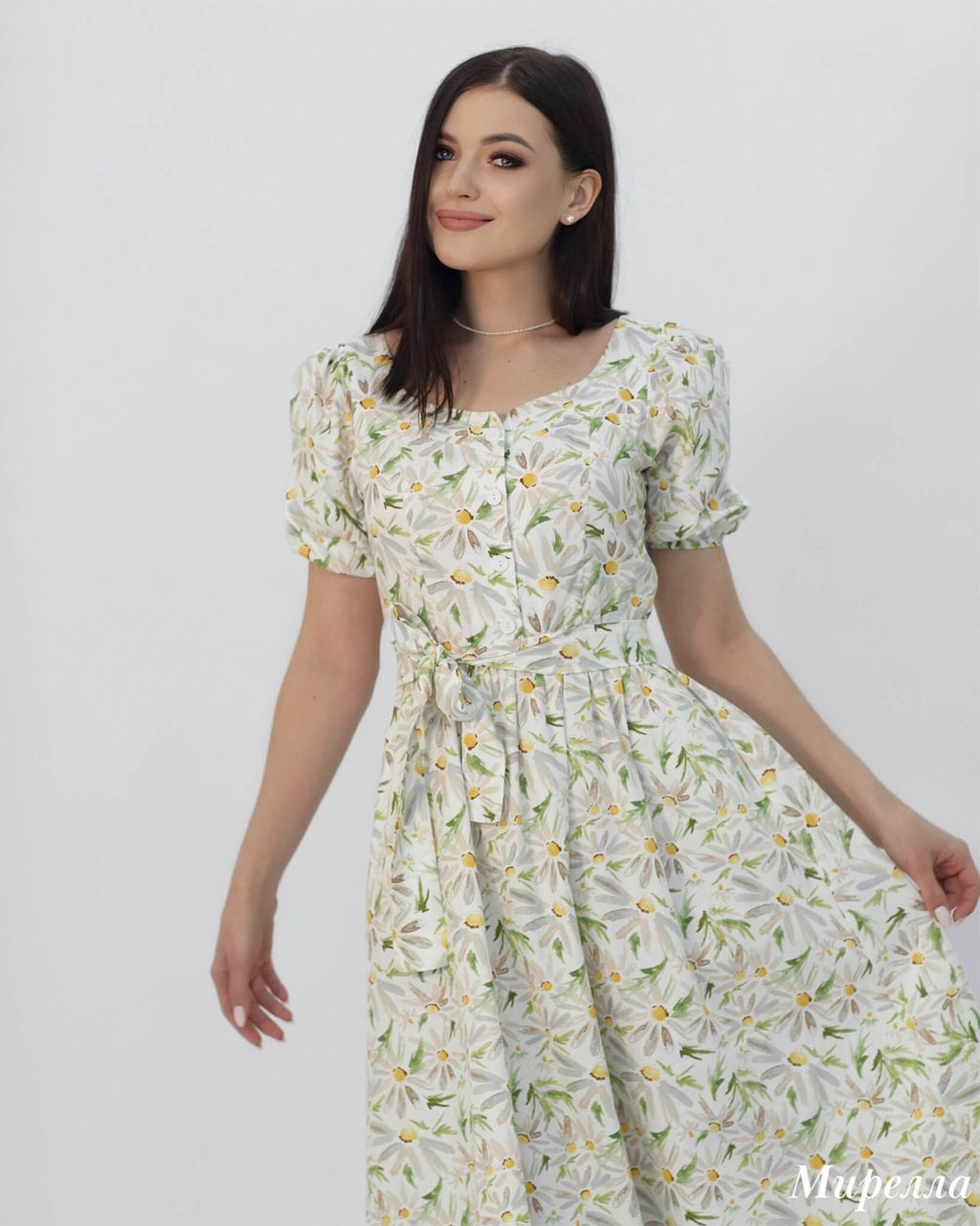 Платье Мирелла (зеленый) - Nadi bordo фото 4