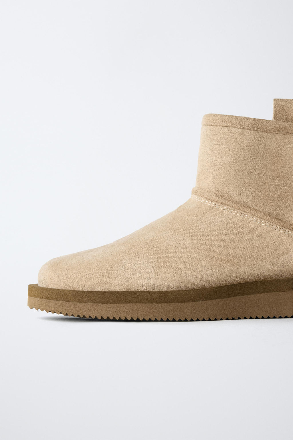 SHEEPSKIN ANKLE BOOTS - Zara фото 6