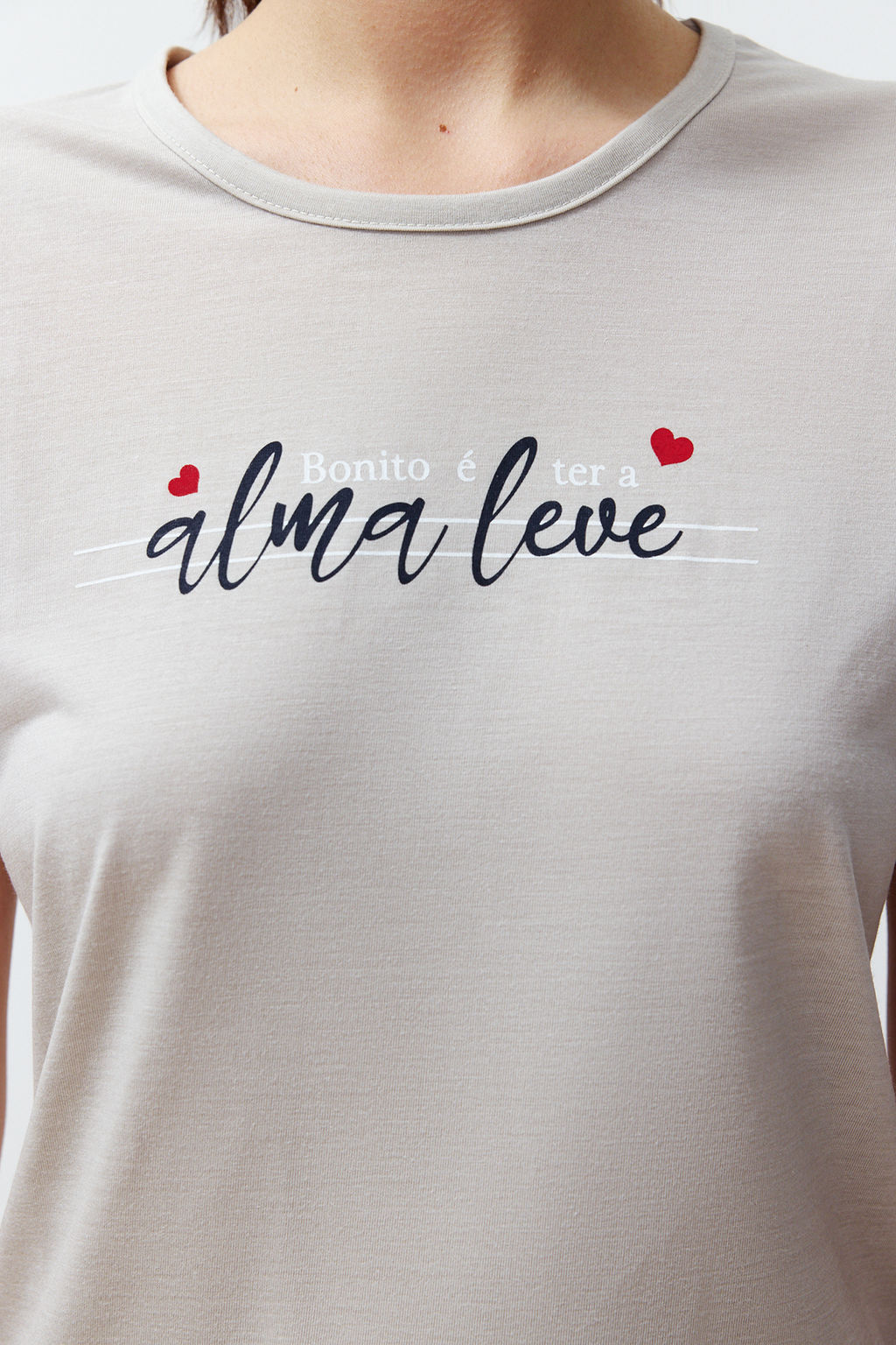 Trendyolmilla Mint Slogan Bask?l? Cizgili Orme Pijama Tak?m? THMSS24PT00251  фото 11