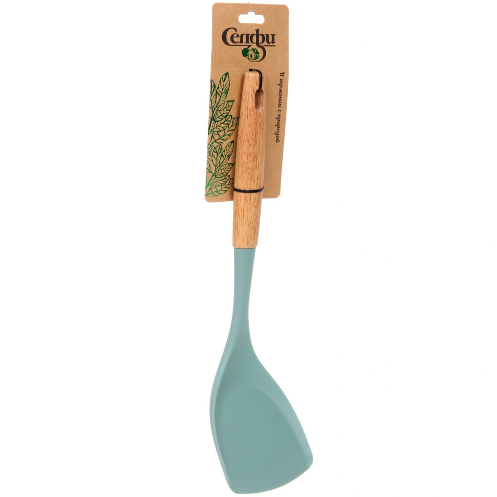 Лопатка кухонная силиконовая "OLIVA" 35,5см