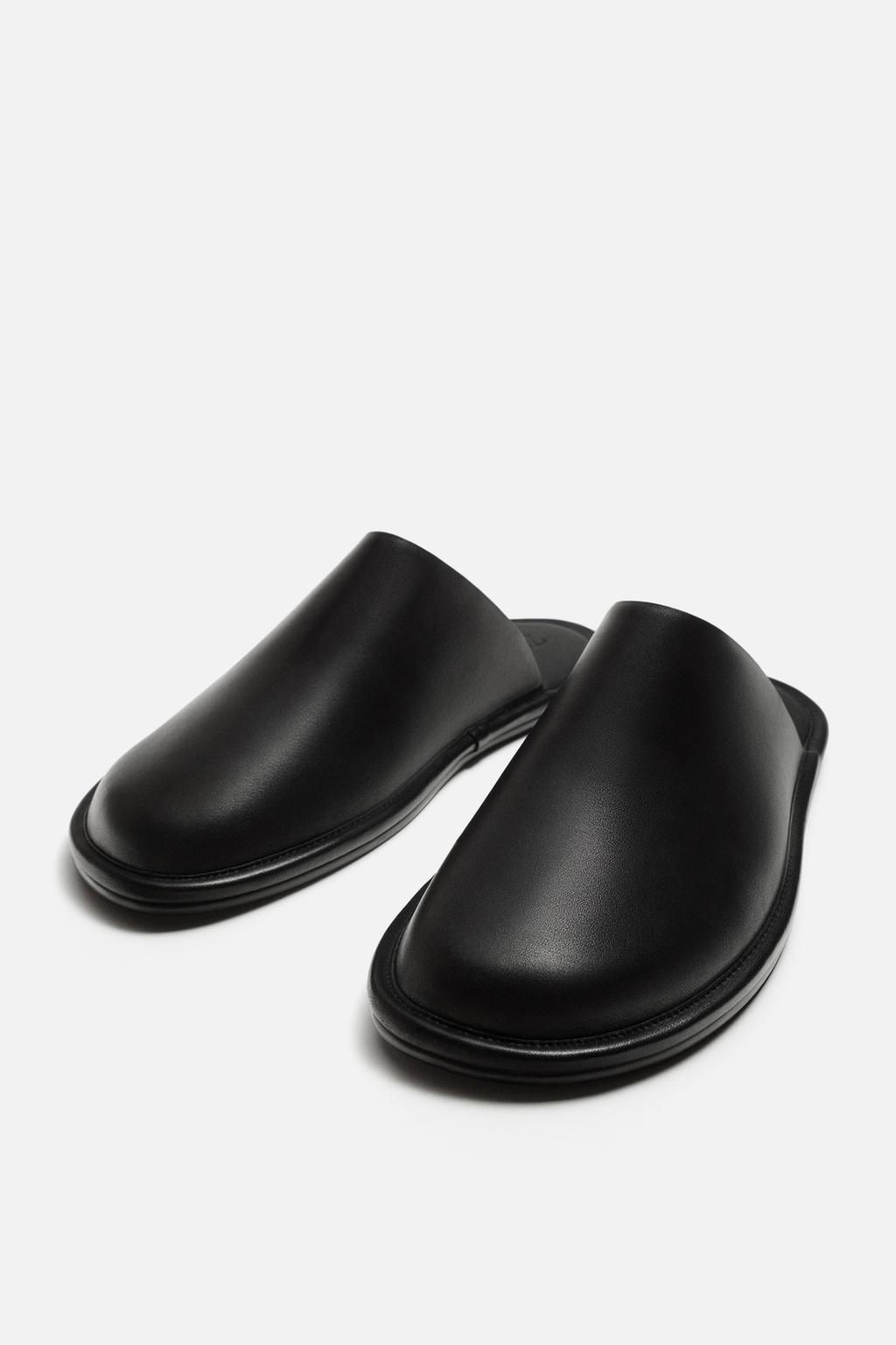 LEATHER CLOGS - LIMITED EDITION - Zara фото 4