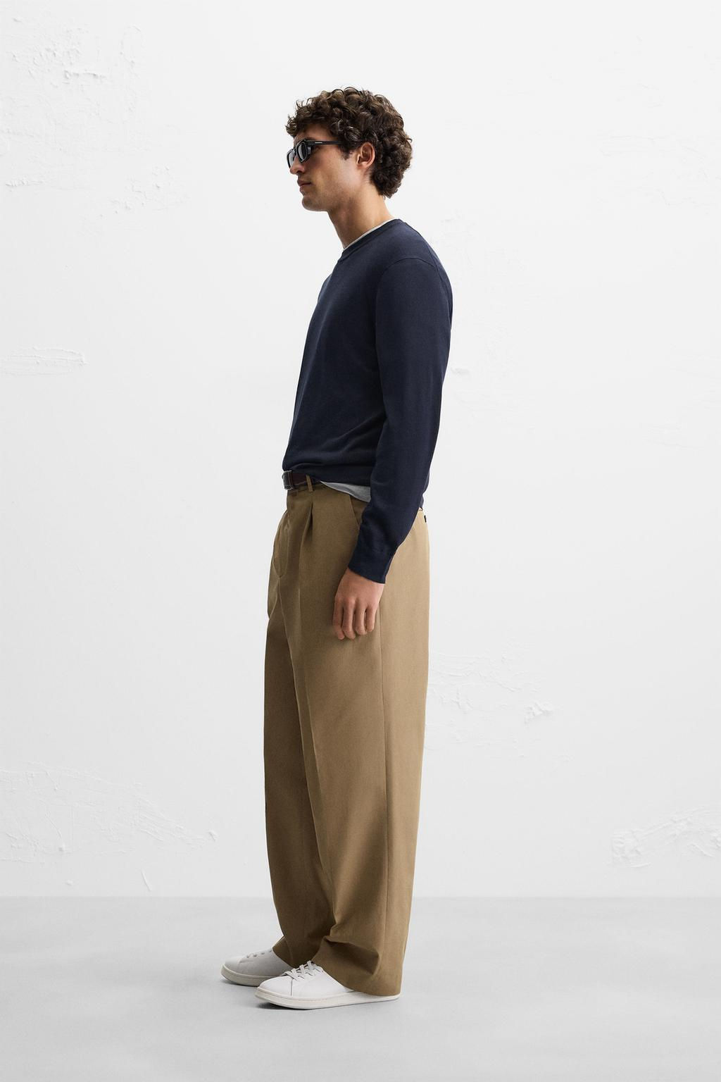 COTTON AND SILK SWEATER - Zara фото 4