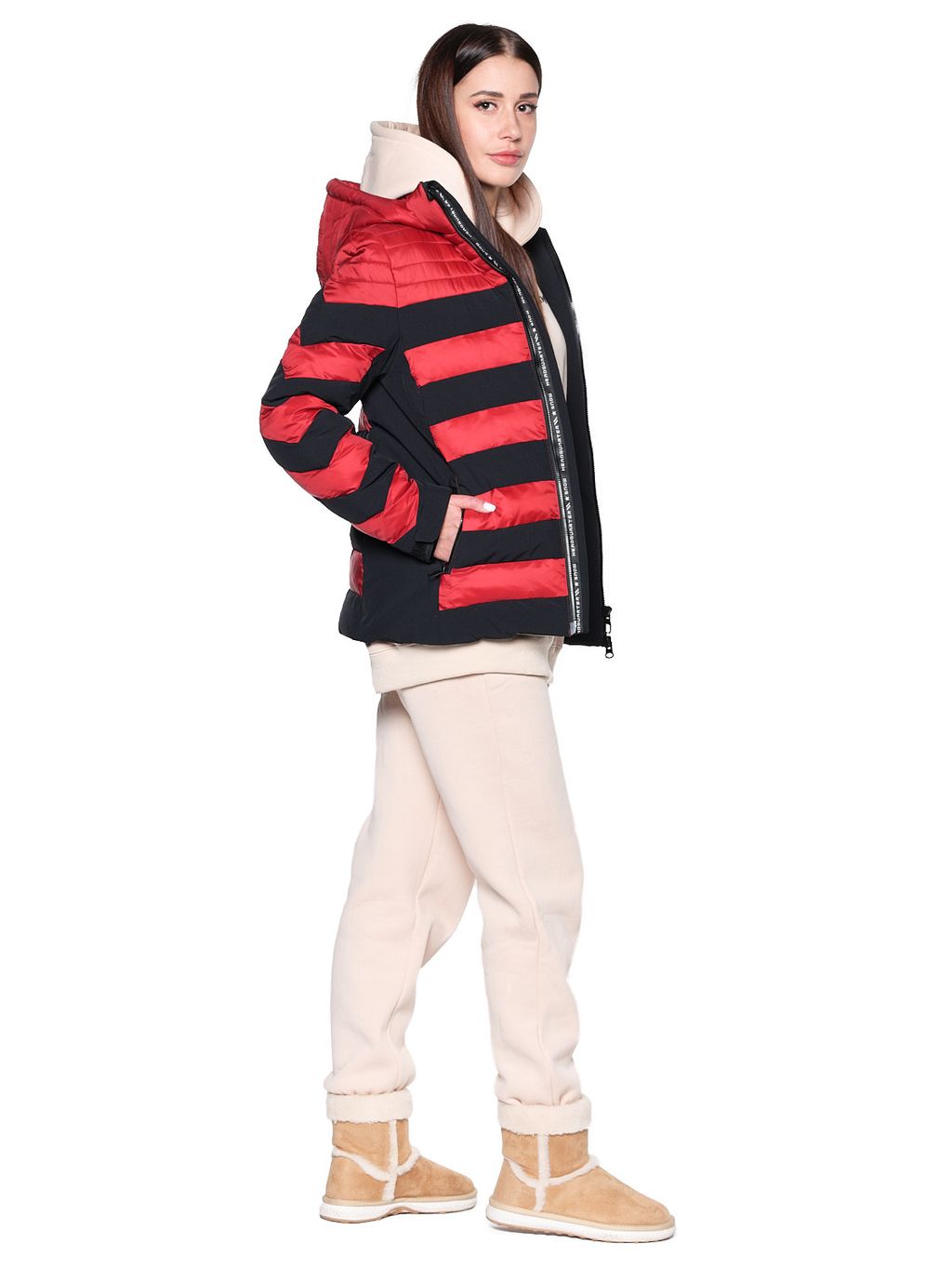 Куртка B-098 Бордовый