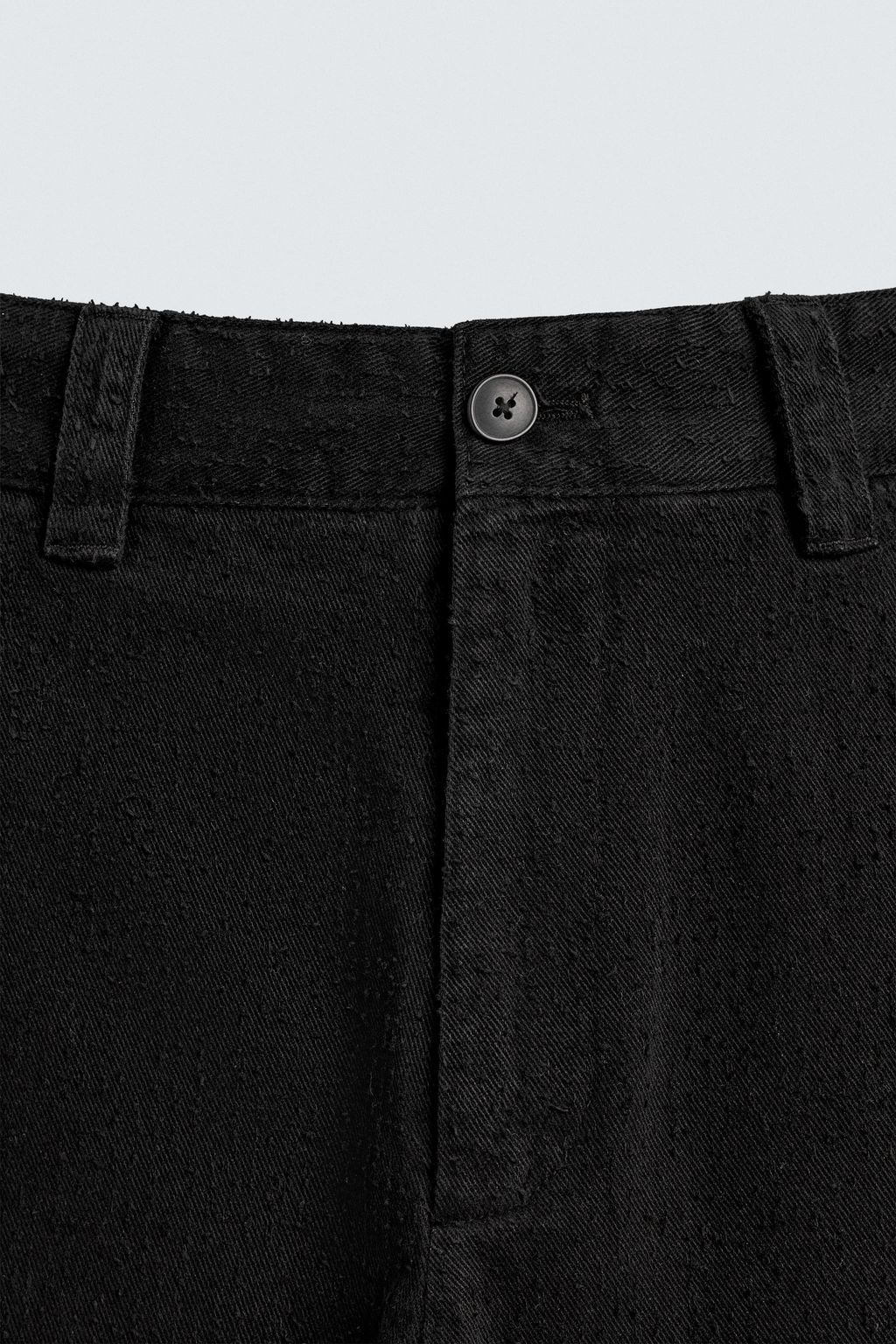 TEXTURED STRAIGHT-LEG TROUSERS - Zara фото 9