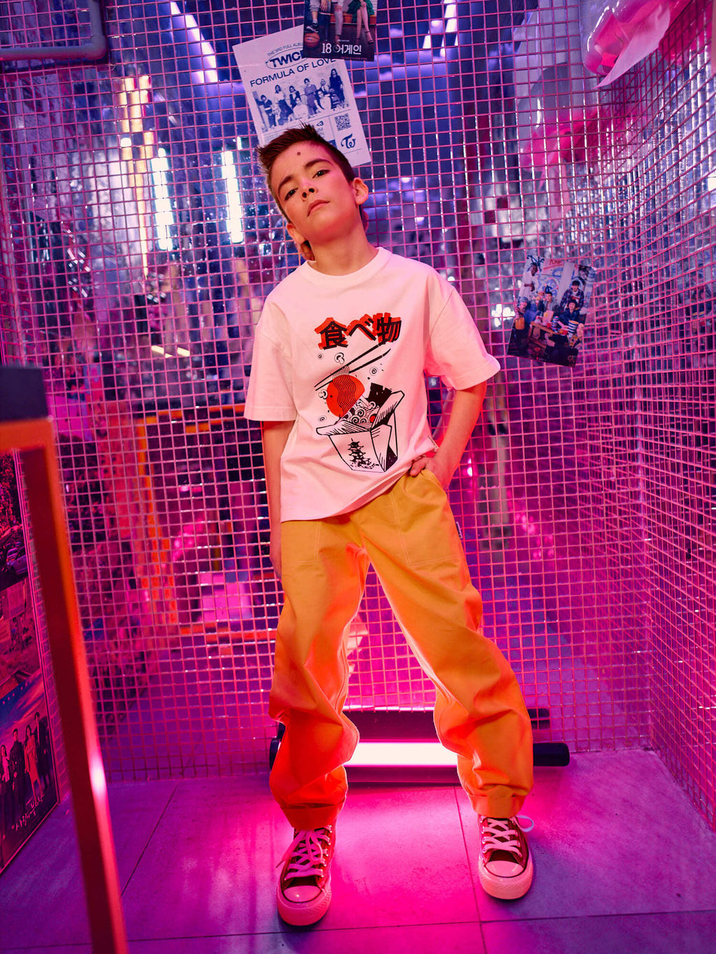 Футболка оверсайз Тофу с принтом 7+ - Bungly фото 5