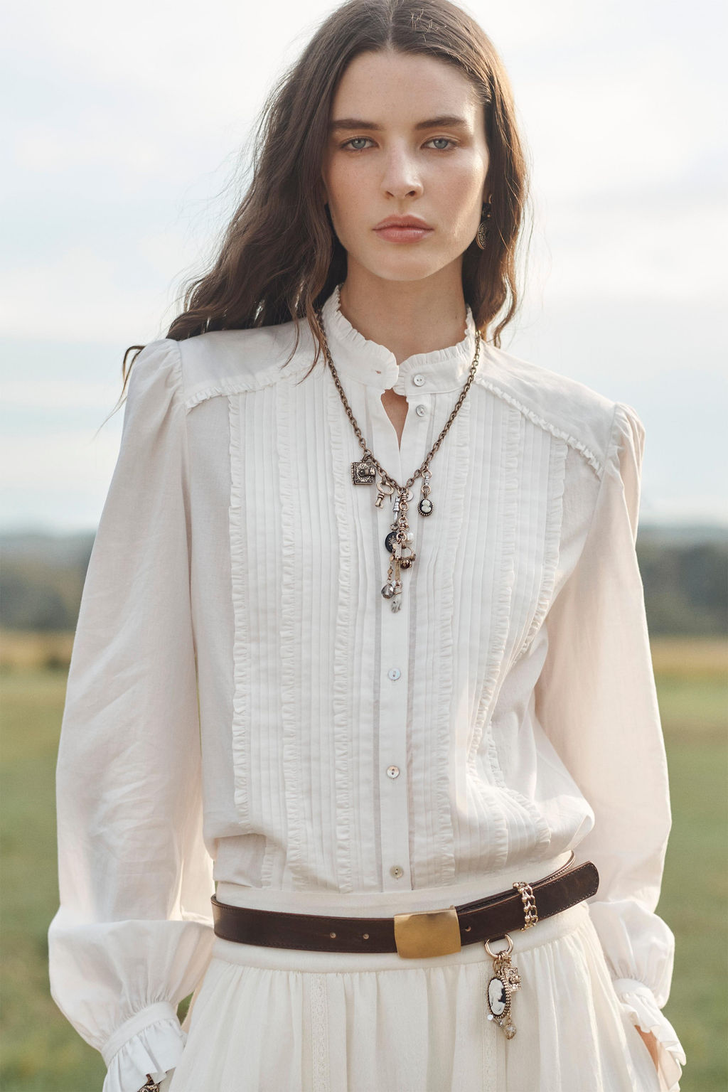 LIMITED EDITION PLEATED SHIRT - Zara фото 2