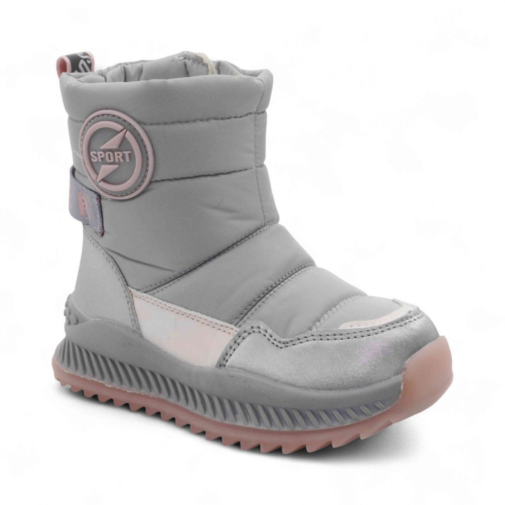 Дутики зимние В5113-15 серые