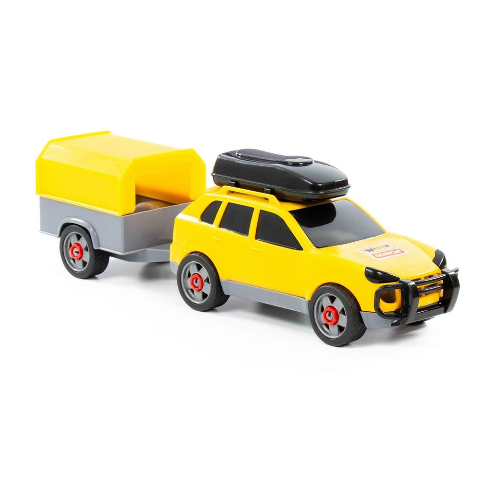 Автомобиль легковой с прицепом (в сеточке) - Полесье фото 9