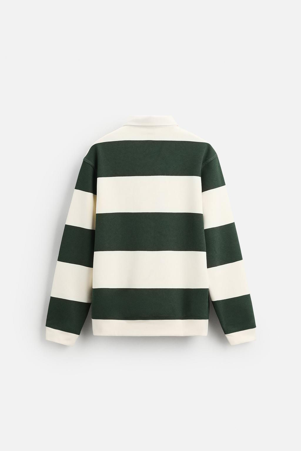 CONTRAST COLLAR POLO SHIRT - Zara фото 40