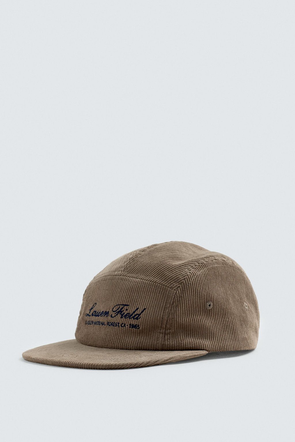 GORRA VISOR PLANO PANA / Beige - Zara фото 4