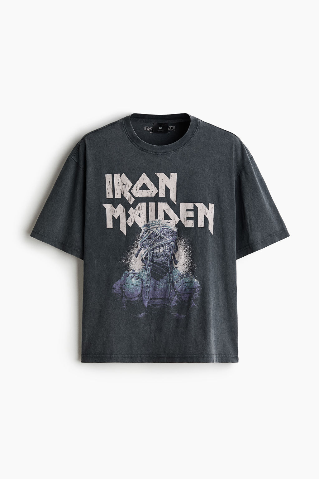 Camiseta estampada de algod?n Relaxed Fit - H&m фото 4
