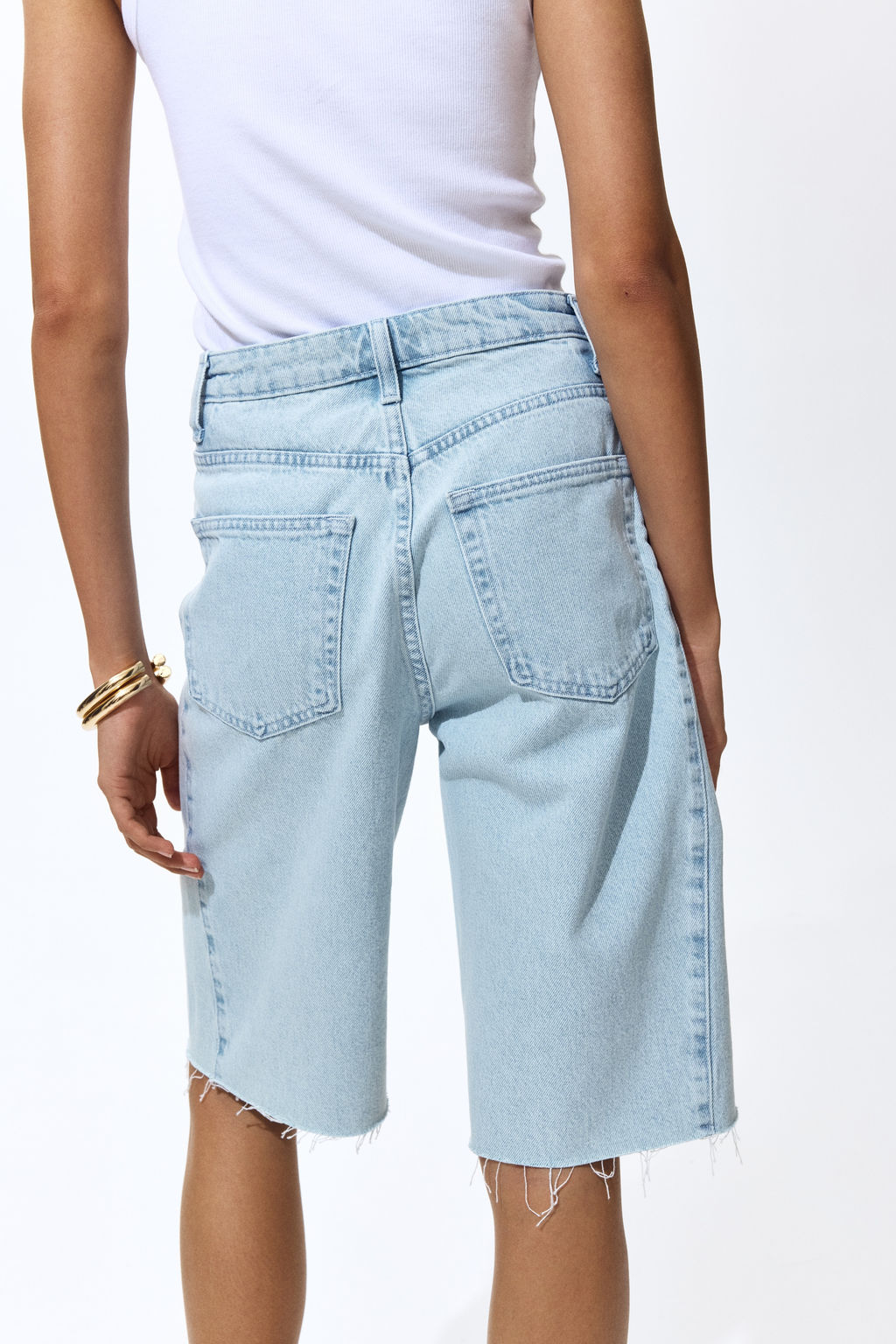 Bermudas en denim - H&m фото 7