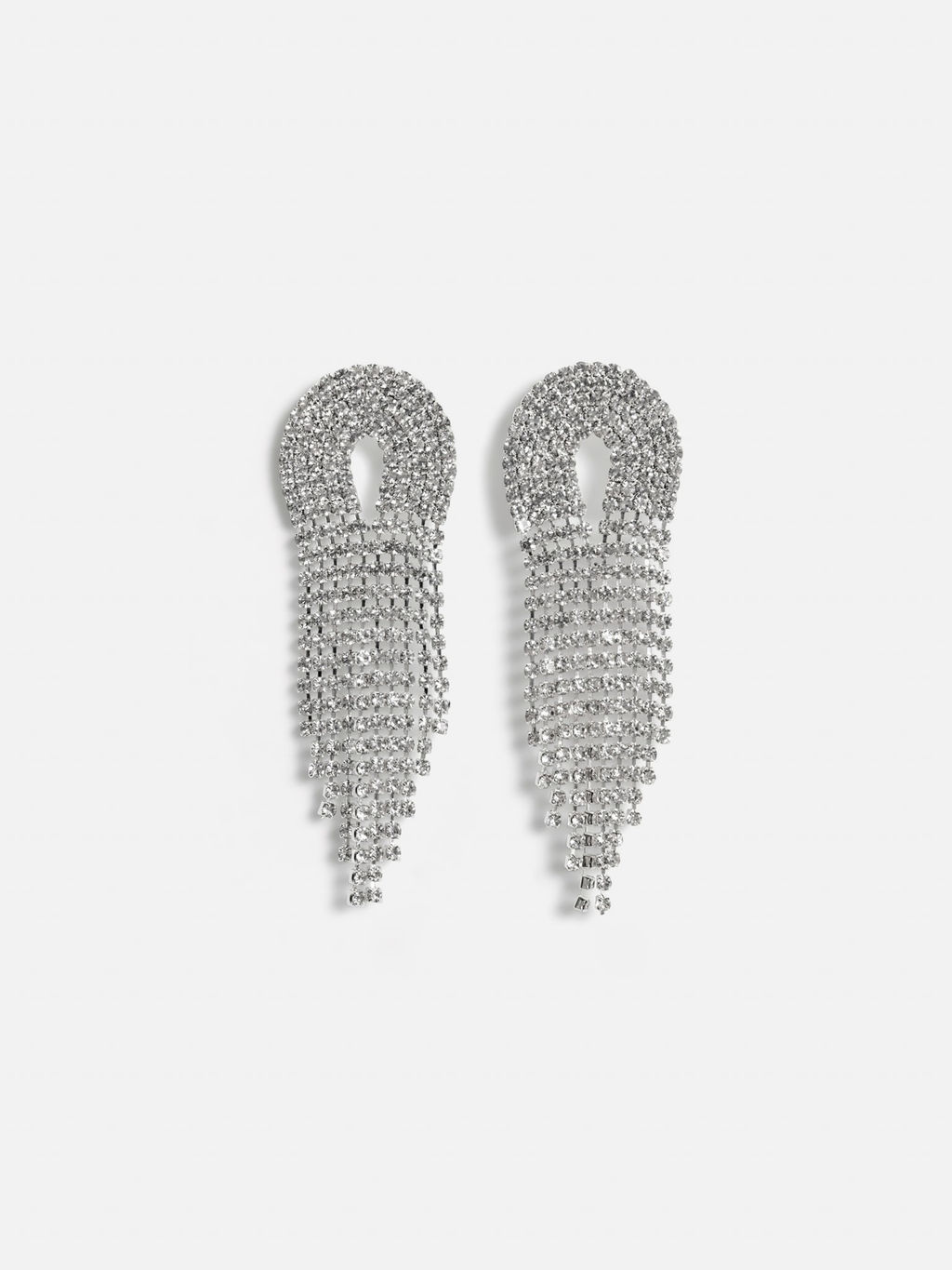 CONCEPT CLUB /  Серьги жен. Waterfall серебристый  фото 2