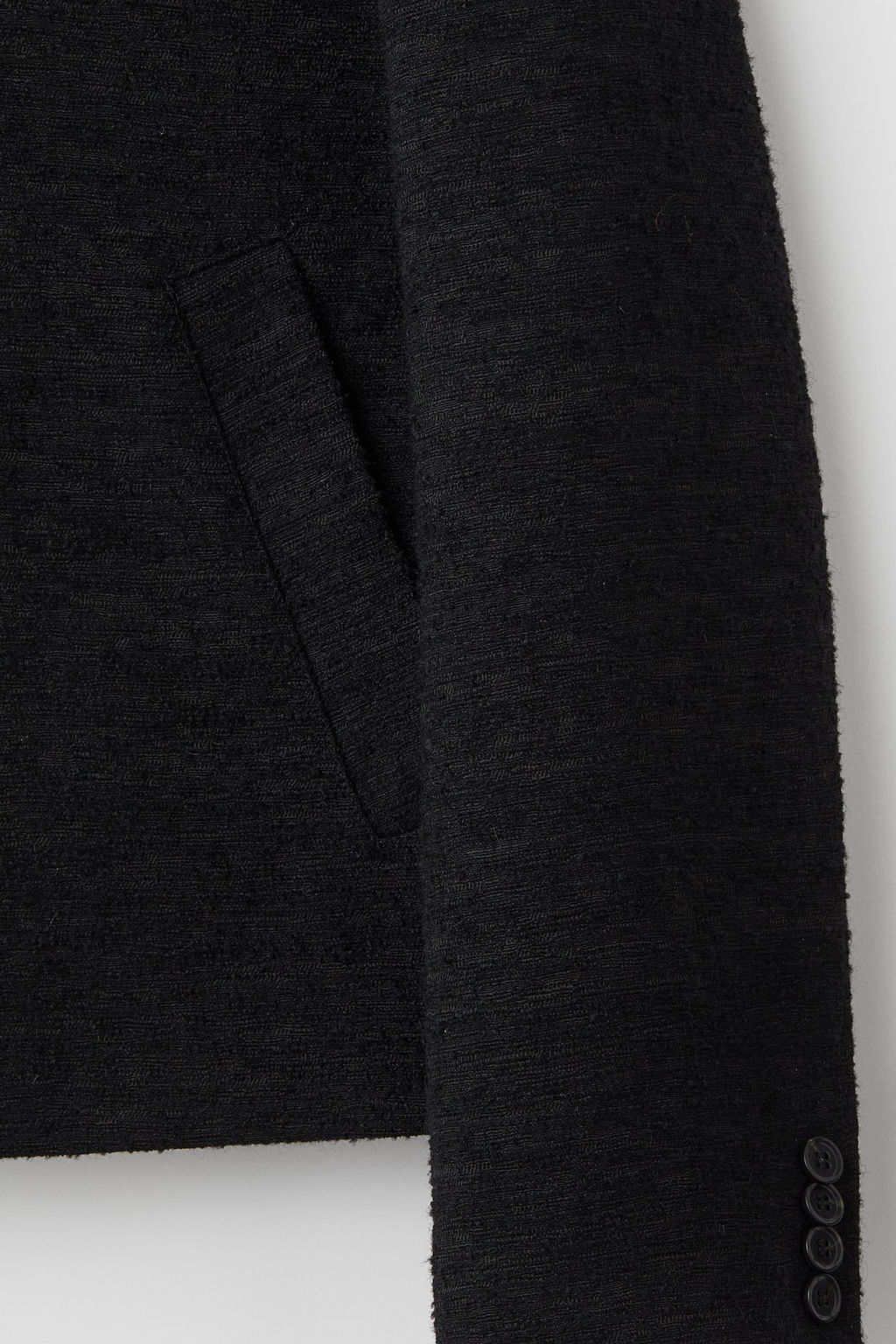 Sobrecamisa texturizada con cremallera - H&m фото 7