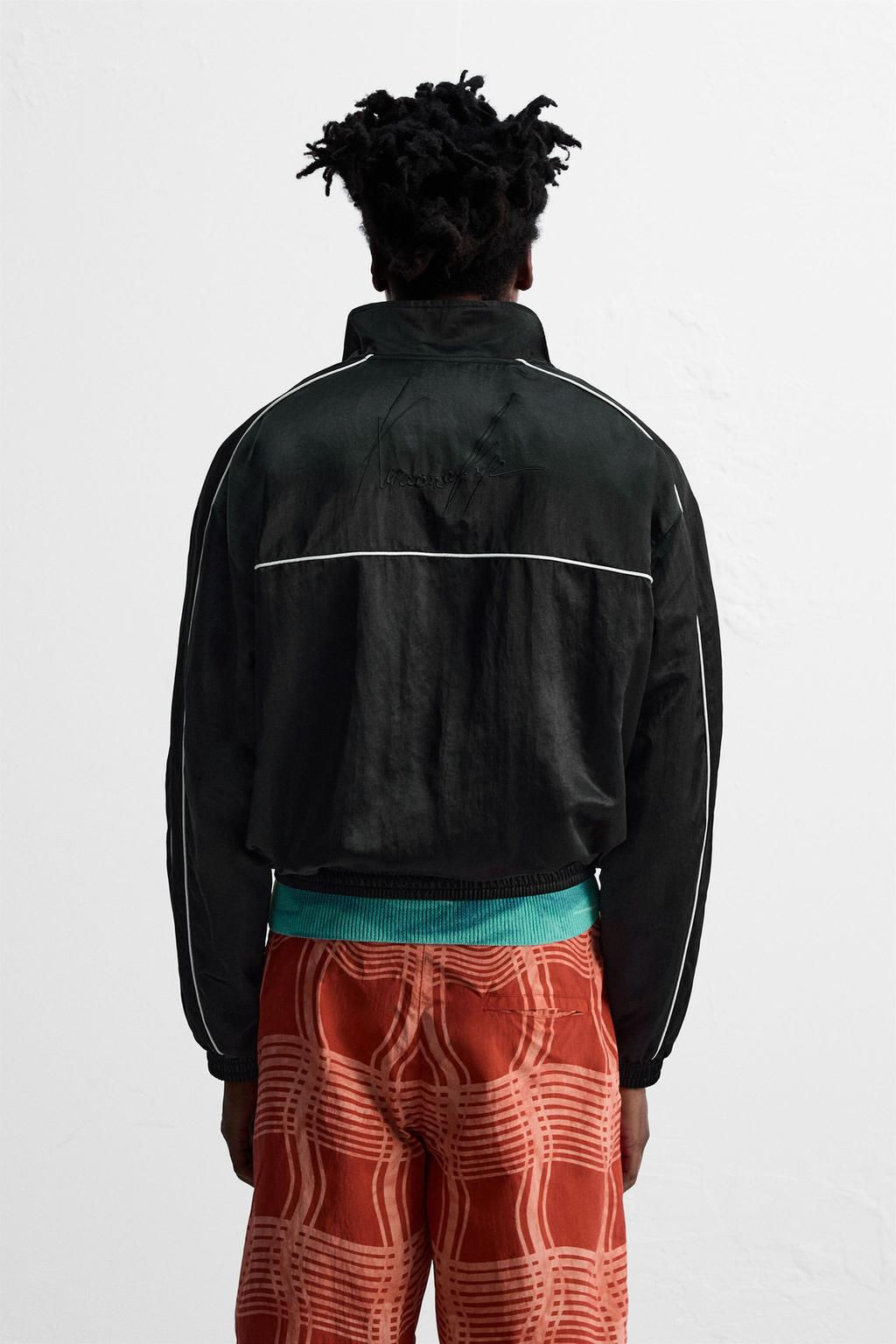 EMBROIDERED BOMBER JACKET OTIS KWAME KYE QUAICOE - Zara фото 3