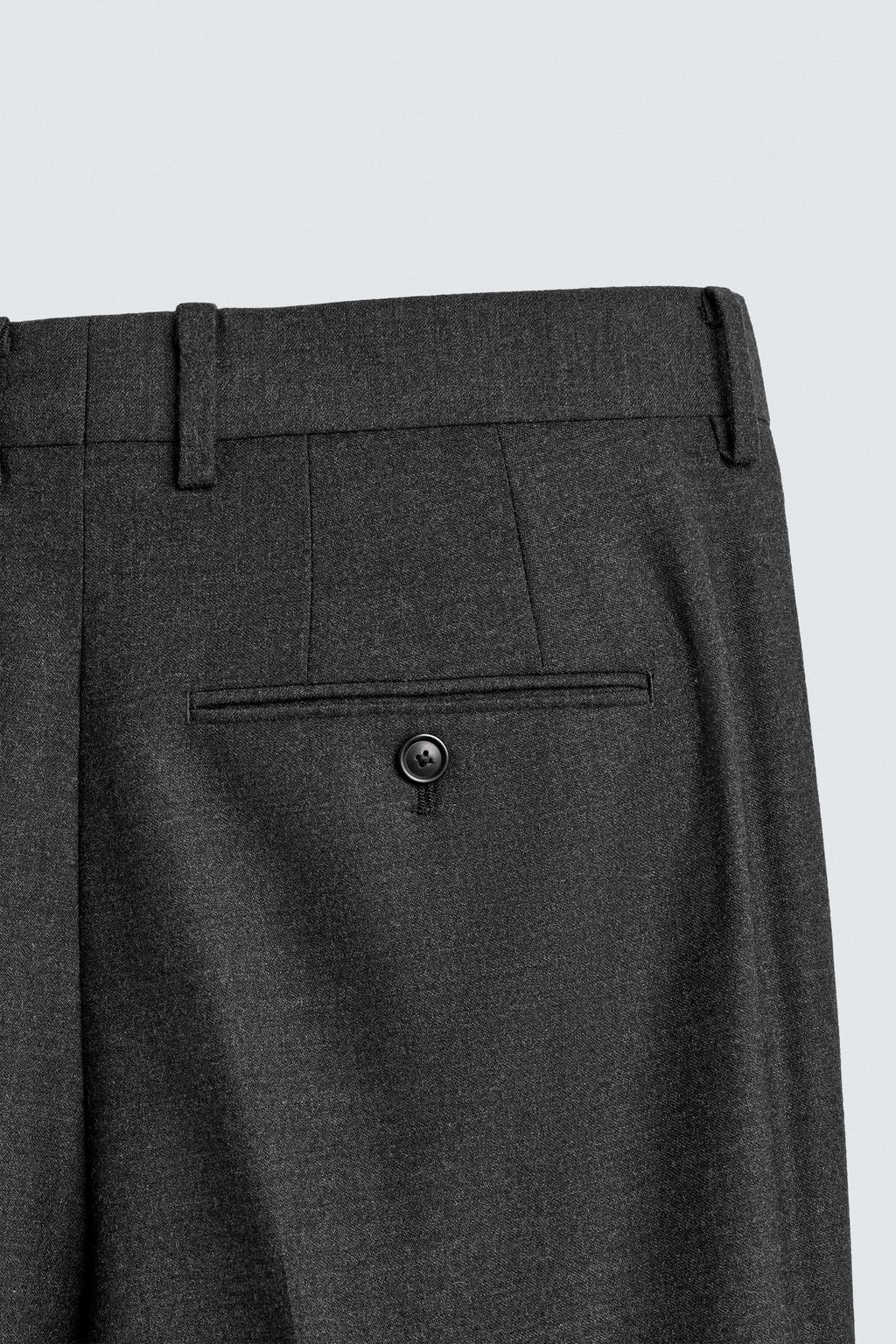WOOL SUIT TROUSERS - Zara фото 10