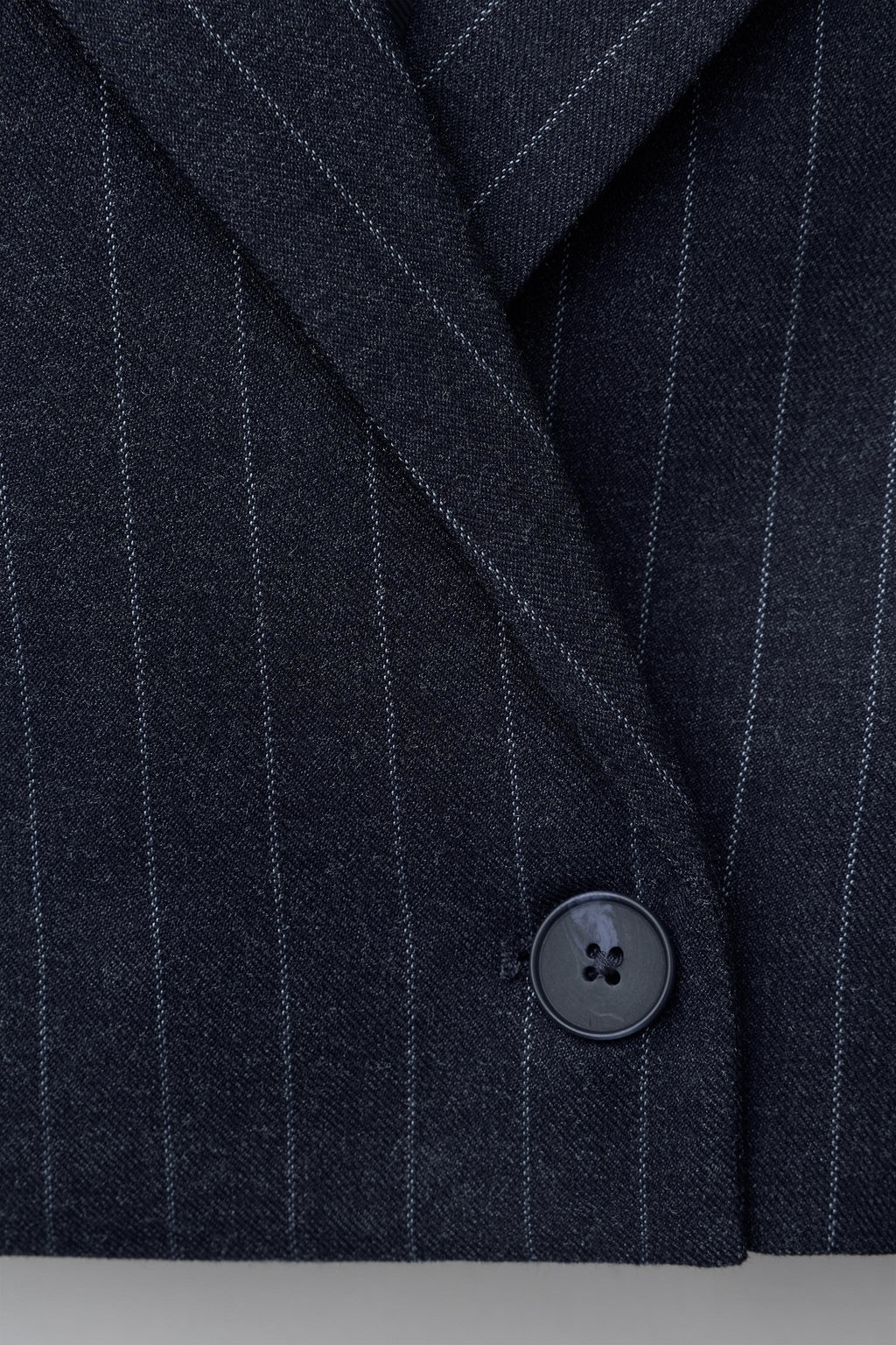 PINSTRIPE CROPPED BLAZER - Zara фото 4