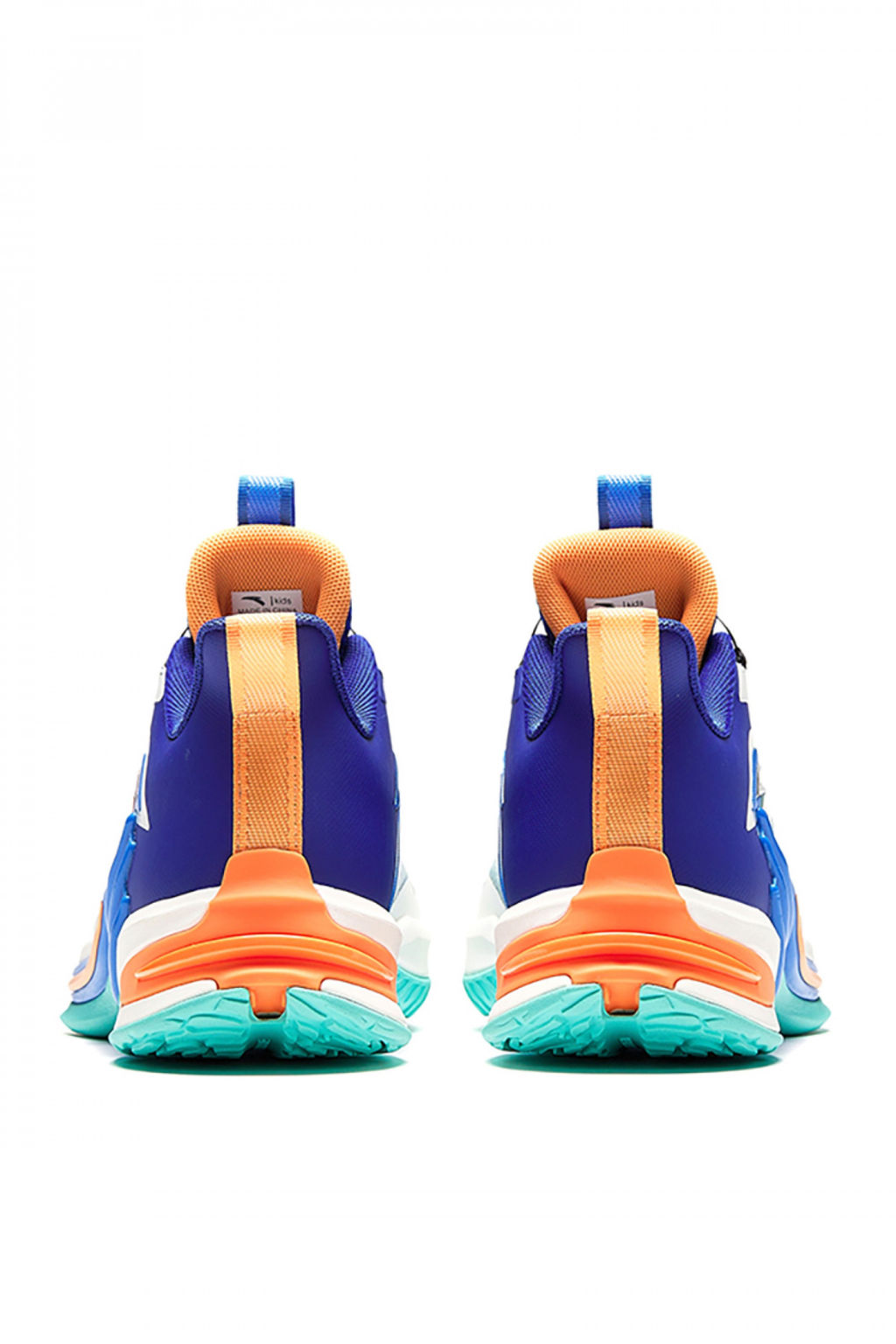 Кроссовки для баскетбола Белый/Синий/Зеленый - Anta фото 4