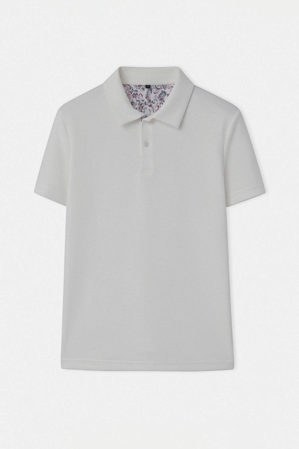 Ekru Regular/Normal Kesim Yumusak Dokulu Pat? Bask?l? Polo Yaka T-shirt TMNSS26PO00033 - Trendyolmilla фото 4