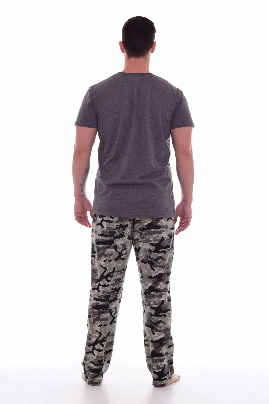 Костюм мужской 9-127 (антрацит-меланж+хаки), МИГ-29