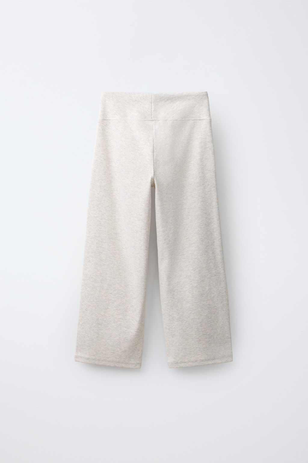 CONJUNTO RIB TOP Y PANTALON STRAIGHT / Gris vigor? - Zara фото 8