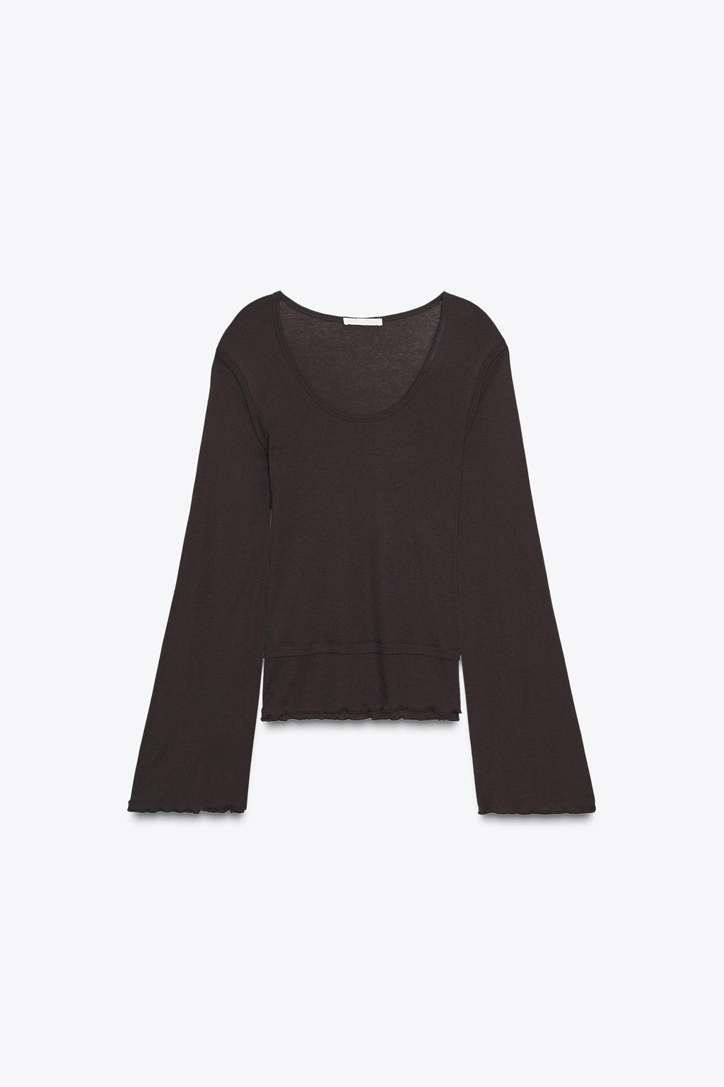 SOFT DOUBLE EFFECT T-SHIRT - Zara фото 7