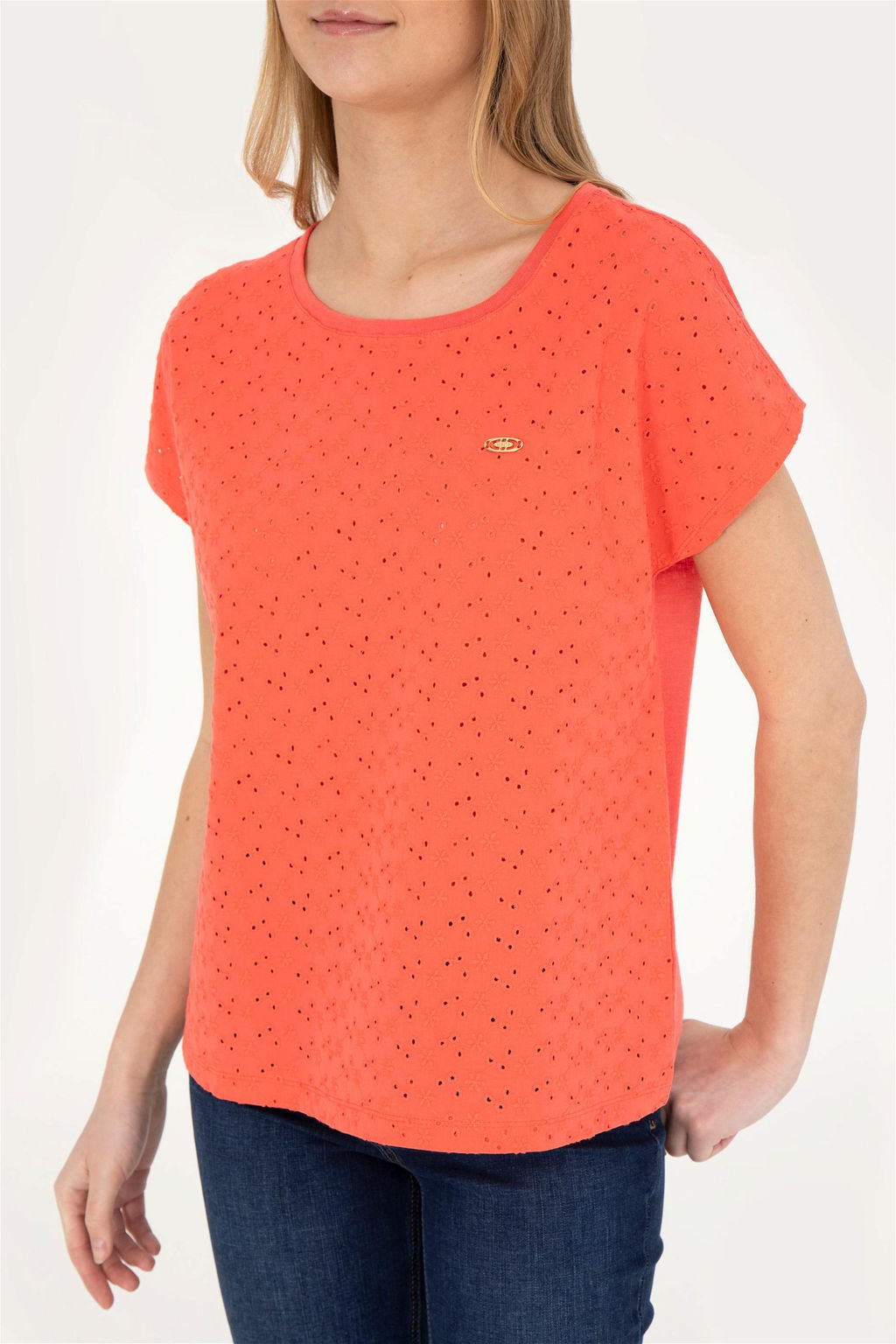 Женская футболка с цветком граната - U.s. polo assn фото 6