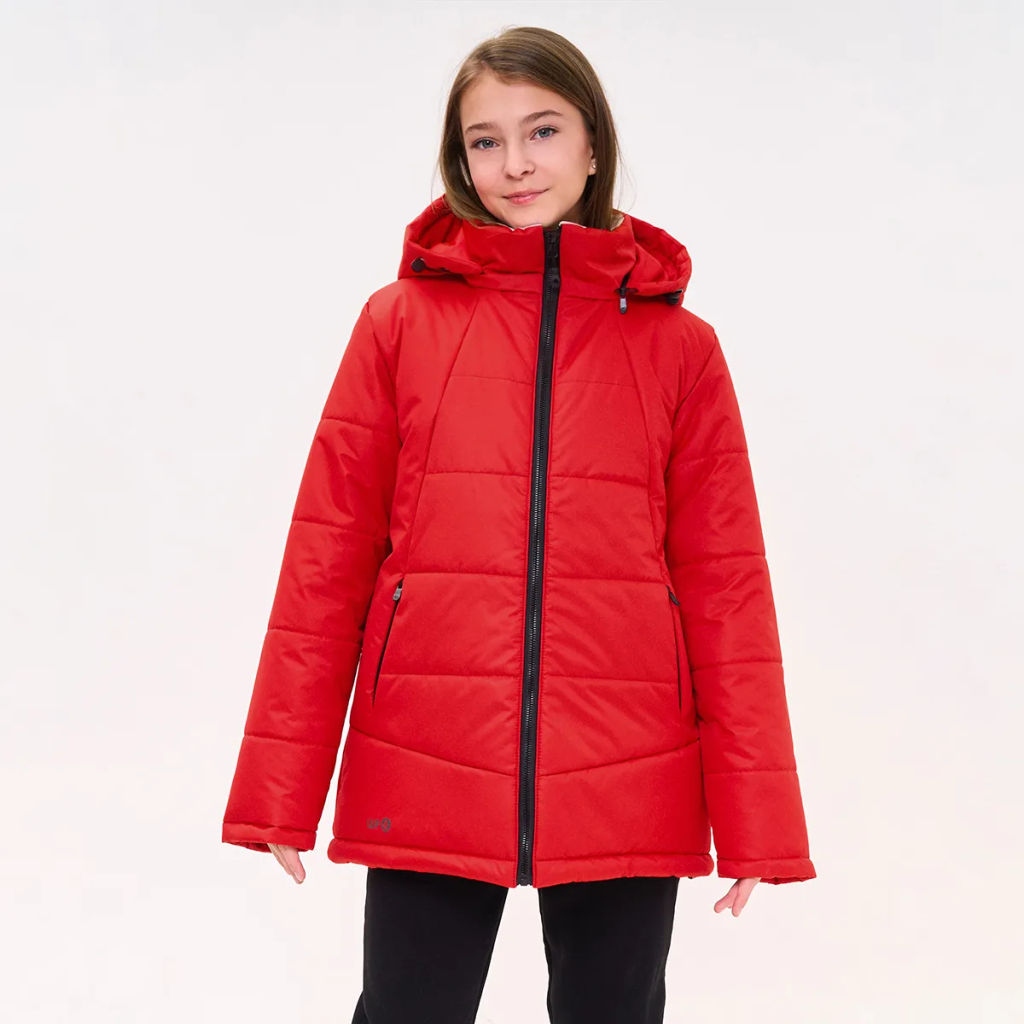 RODOS Куртка для девочки мембрана зима М-316 Розовый  фото 74