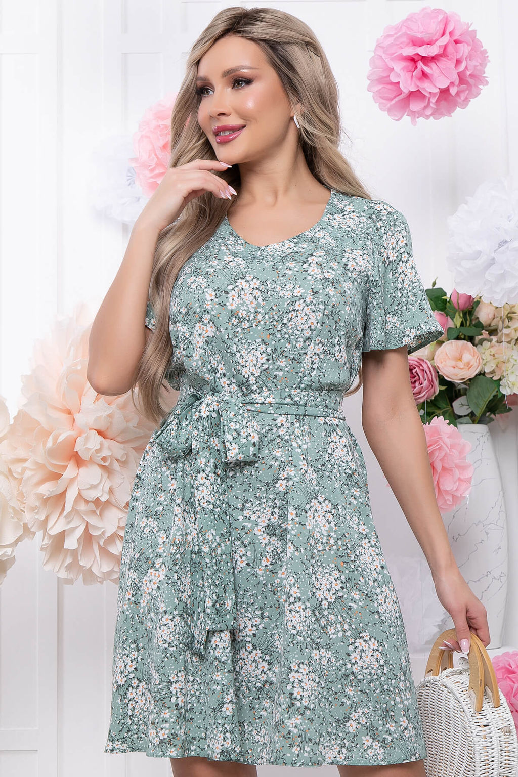 Платье Динара (ромашки) П5765 - Lt collection фото 8