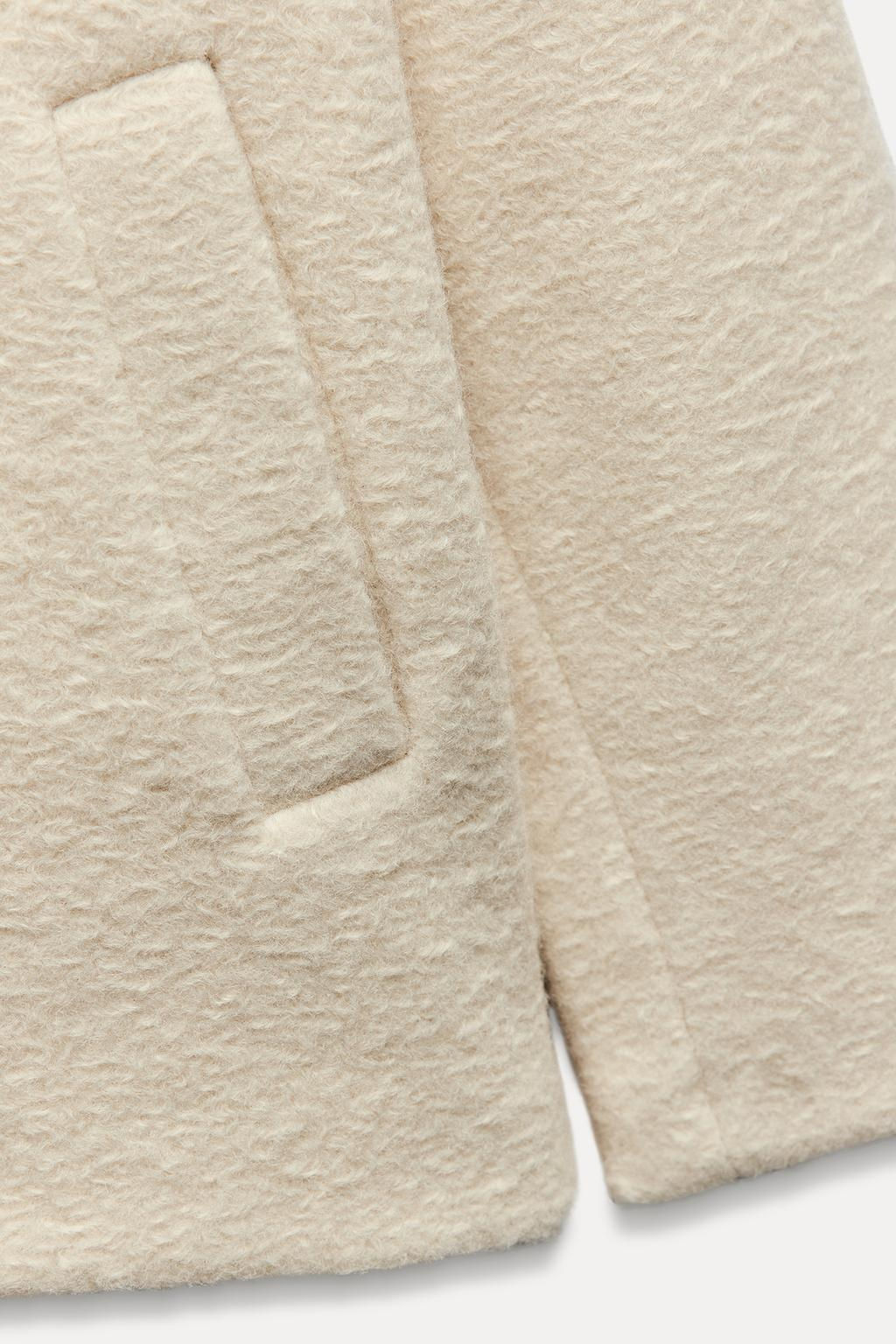 SEMI-LONG BOUCLE COAT - Zara фото 10