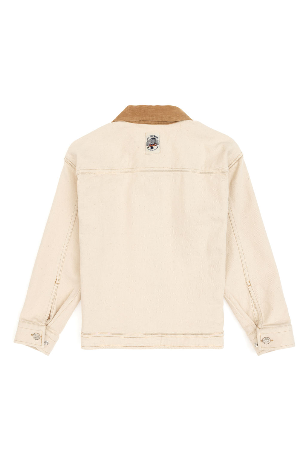 Erkek Гocuk Krem Дnce Dokuma Mont - U.s. polo assn фото 3