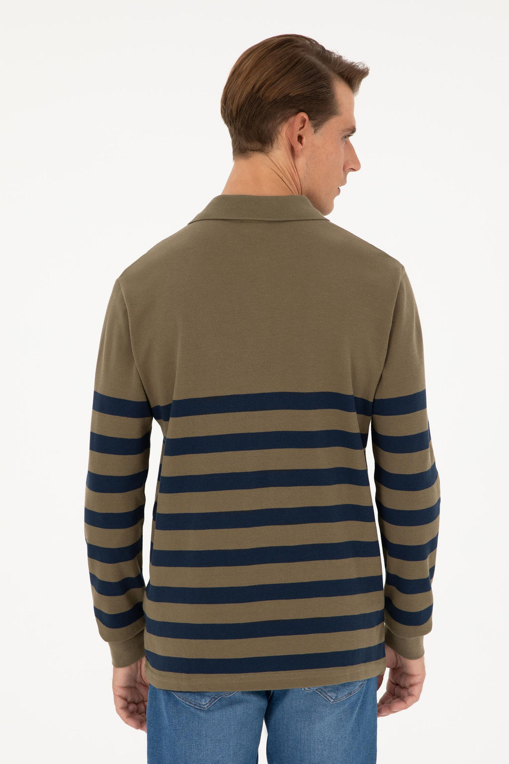 Erkek Haki Sweatshirt
