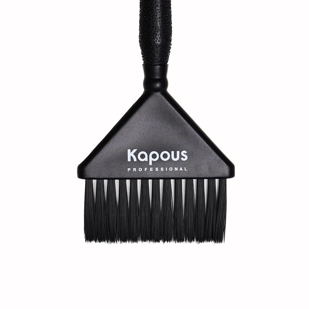 Кисть для окрашивания прямая 214*66мм, черная, Kapous - Kapous professional фото 4