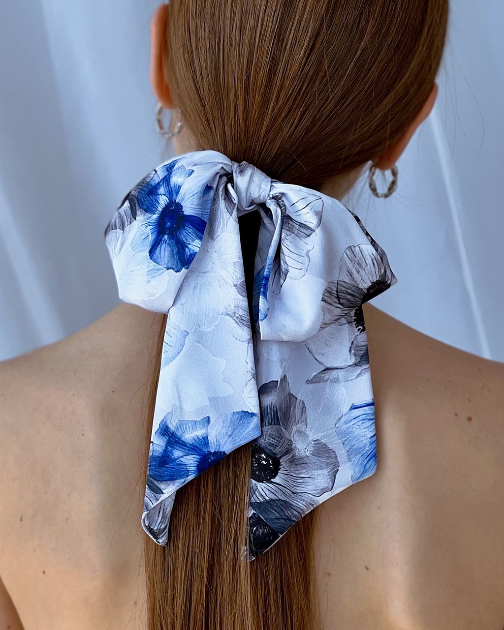 Шелковая резинка-платок BANTP013 - Sahar art lab фото 2