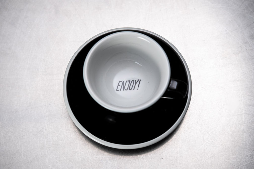 Кофейная пара Loveramics Enjoy чёрная, 150 мл - Tasty coffee фото 3