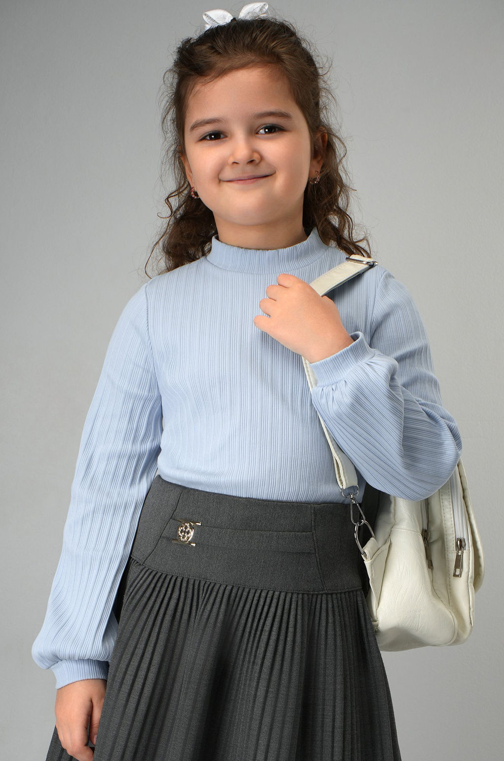 Блузка для девочки с длинным рукавом Happyfox