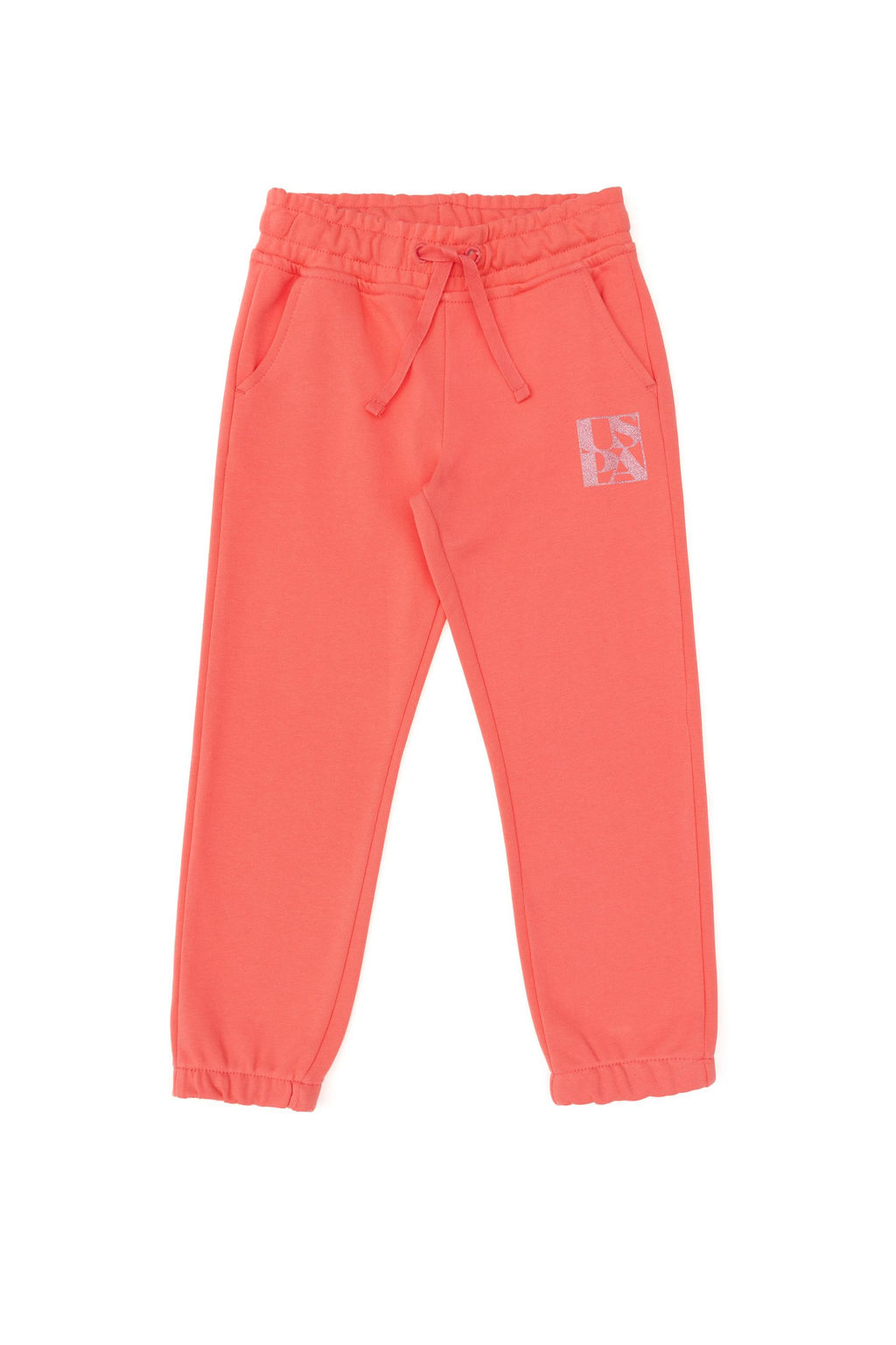 Спортивные штаны с цветком граната для девочек Неожиданная скидка в корзине - U.s. polo assn фото 2